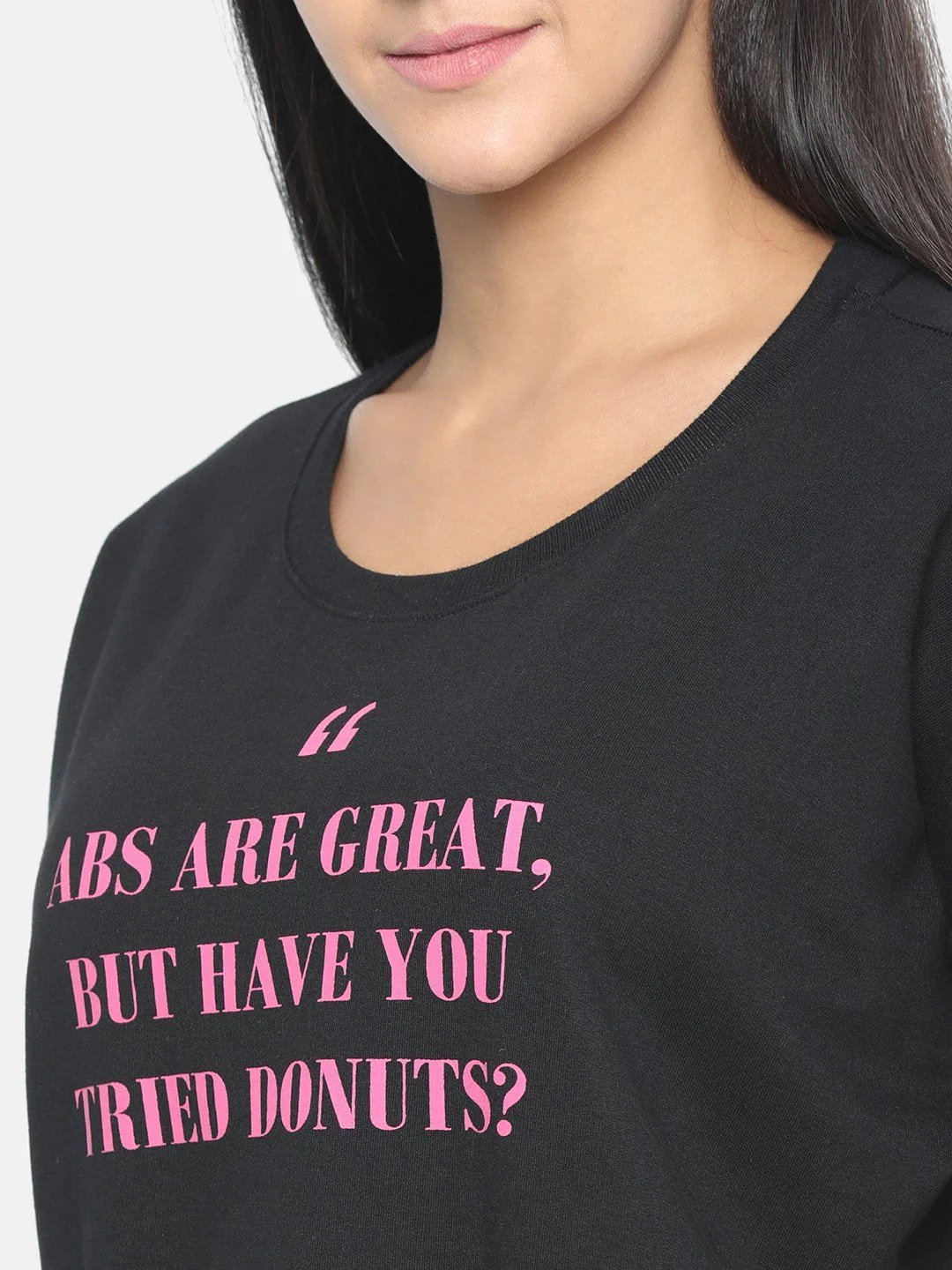 IS.U Black Full Sleeve T-shirt - Image 5