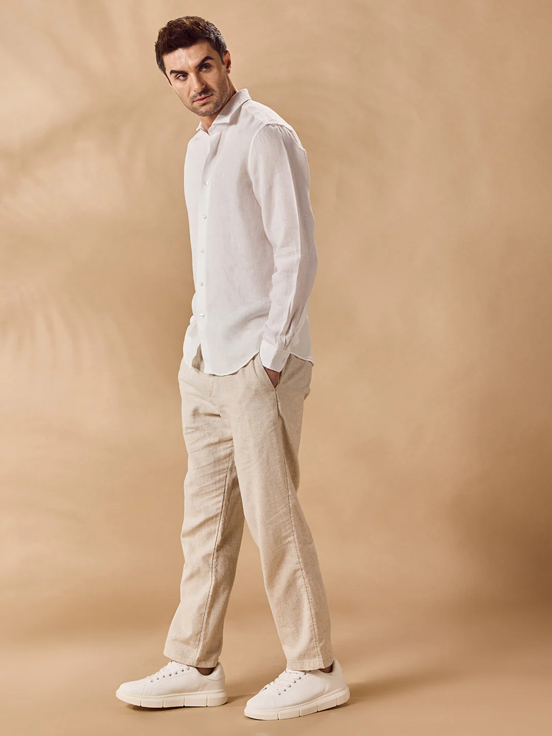 Aldeno Men White Casual Shirt (JAROM) - Image 9