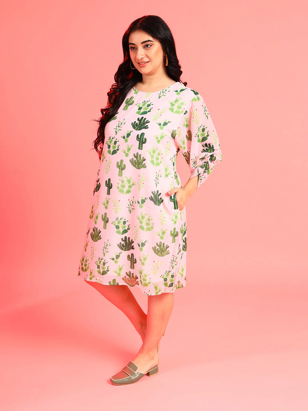 Floral Design Dress - Image 6
