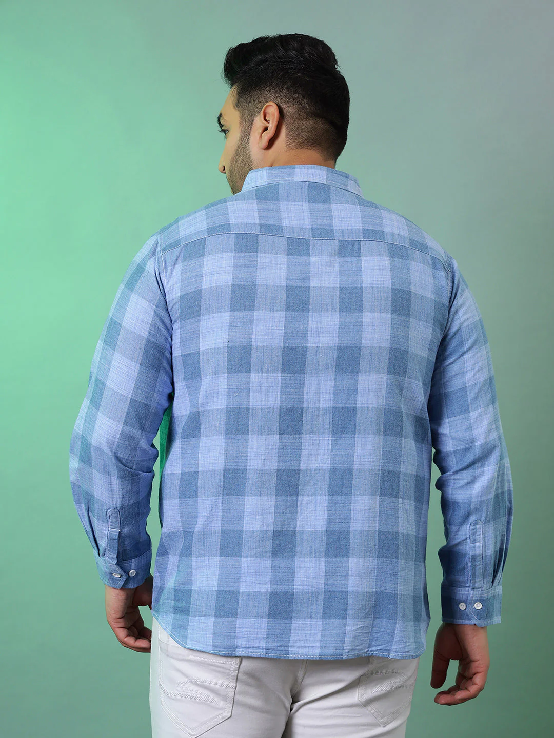Checks Full Sleeve Casual Shirt - Image 4