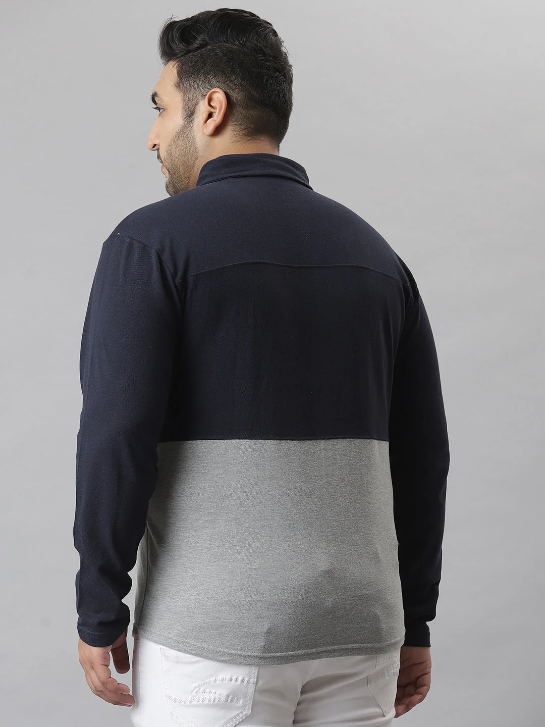 Colorblocked Full Sleeve Casual Shirt - Image 3