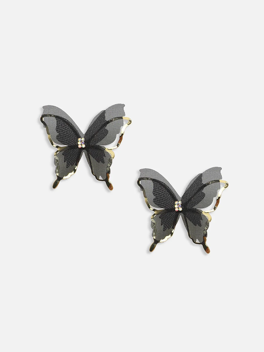 GOLD PLATED PARTY DESIGNER STUD FOR WOMEN - Image 4