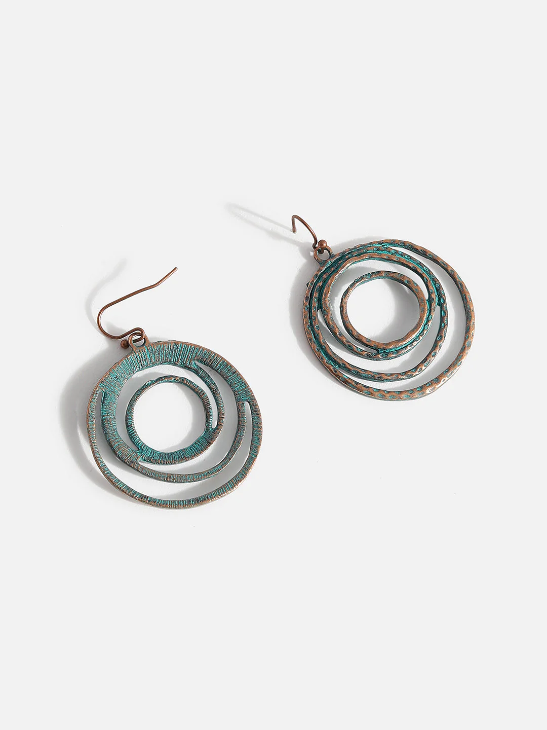 Gold Plated Drop Earrings - Image 5