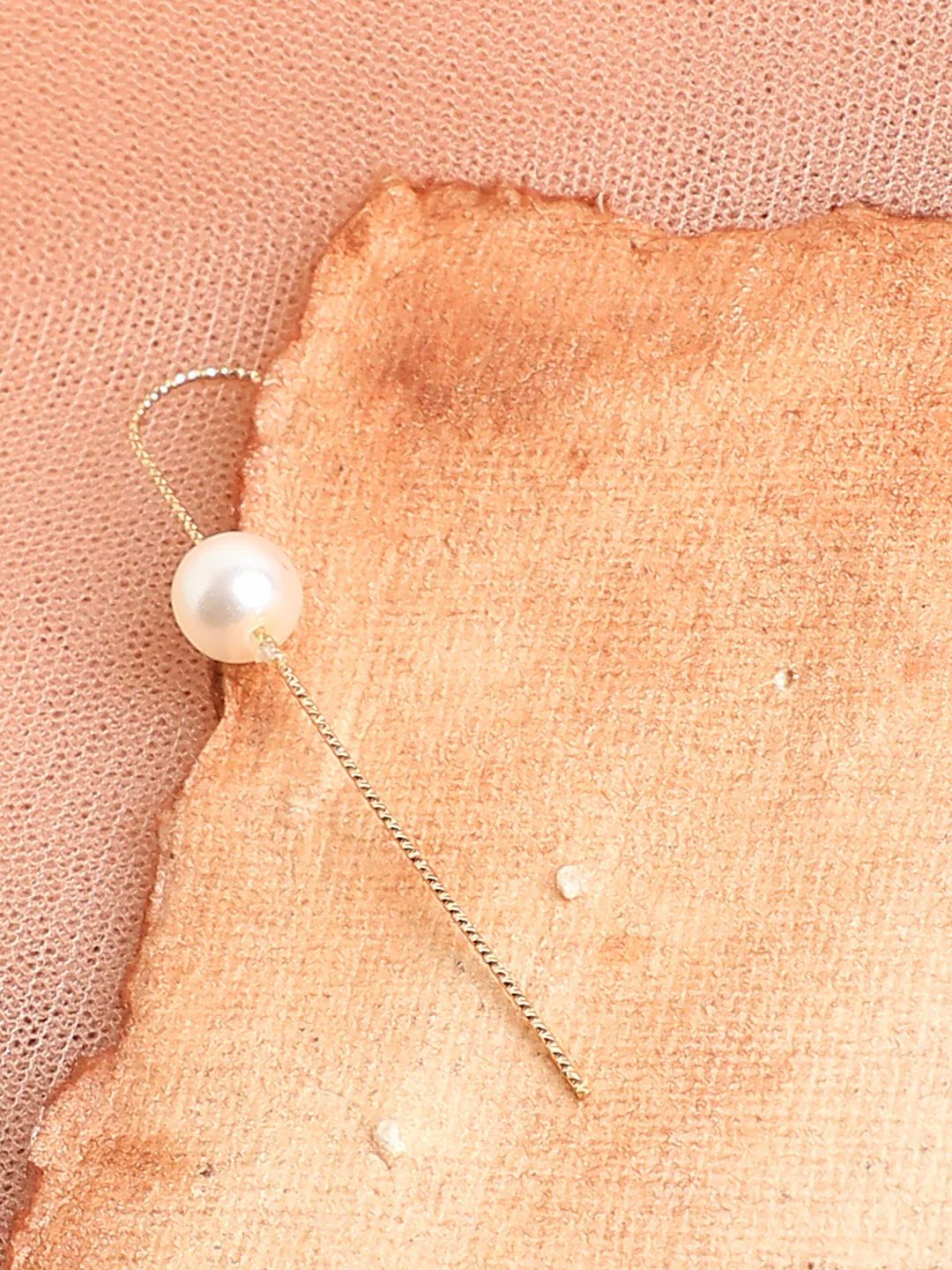 Minimal Gold Plated Ear Cuff - Image 2