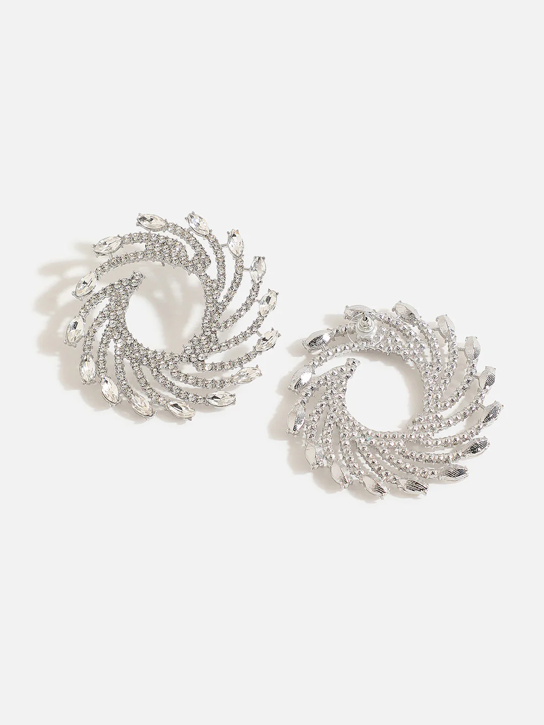 Misty Glitter Stud Earrings - Image 5