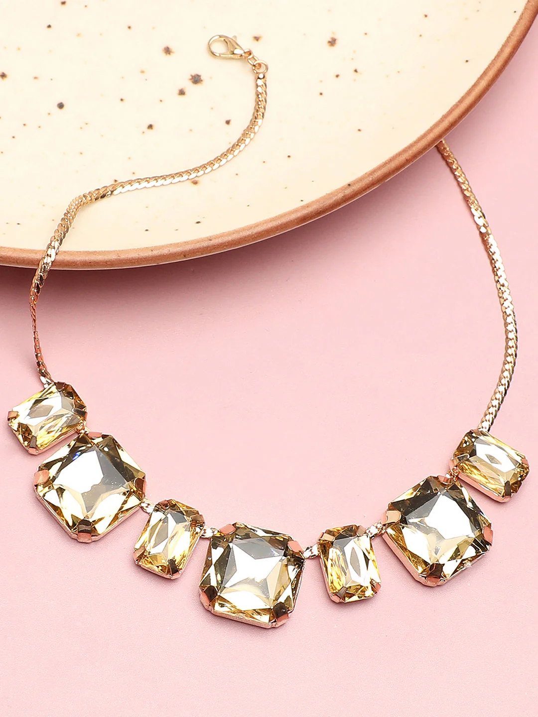 Luminous Rhinestone Necklace - Image 3