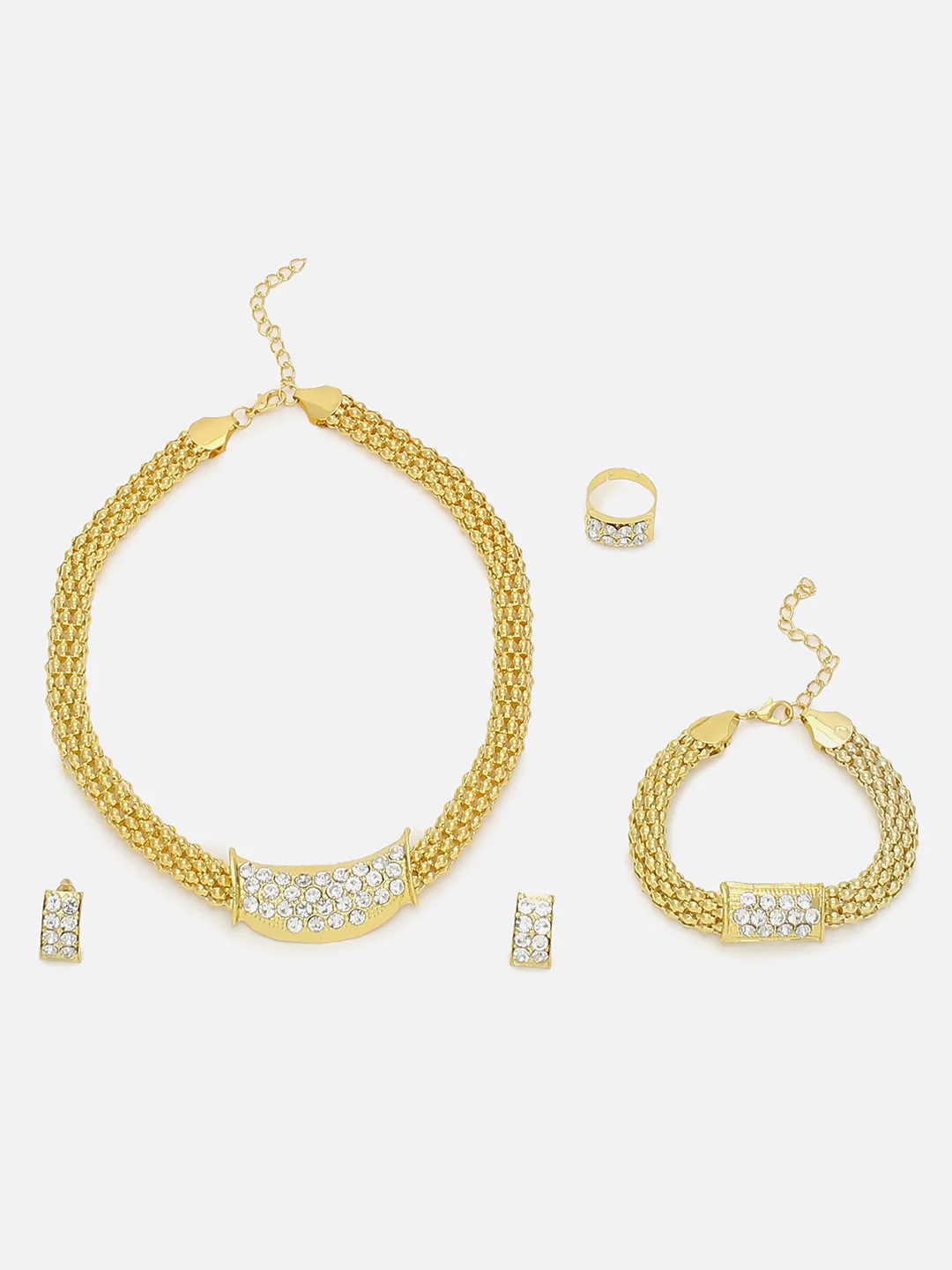 GOLD PLATED CHOKER NECKLACE FOR WOMEN AND GIRLS - Image 2