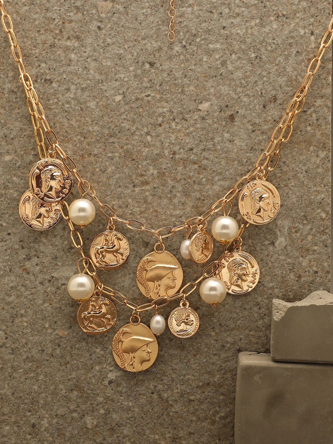 Gold Plated Designer Necklace - Image 2