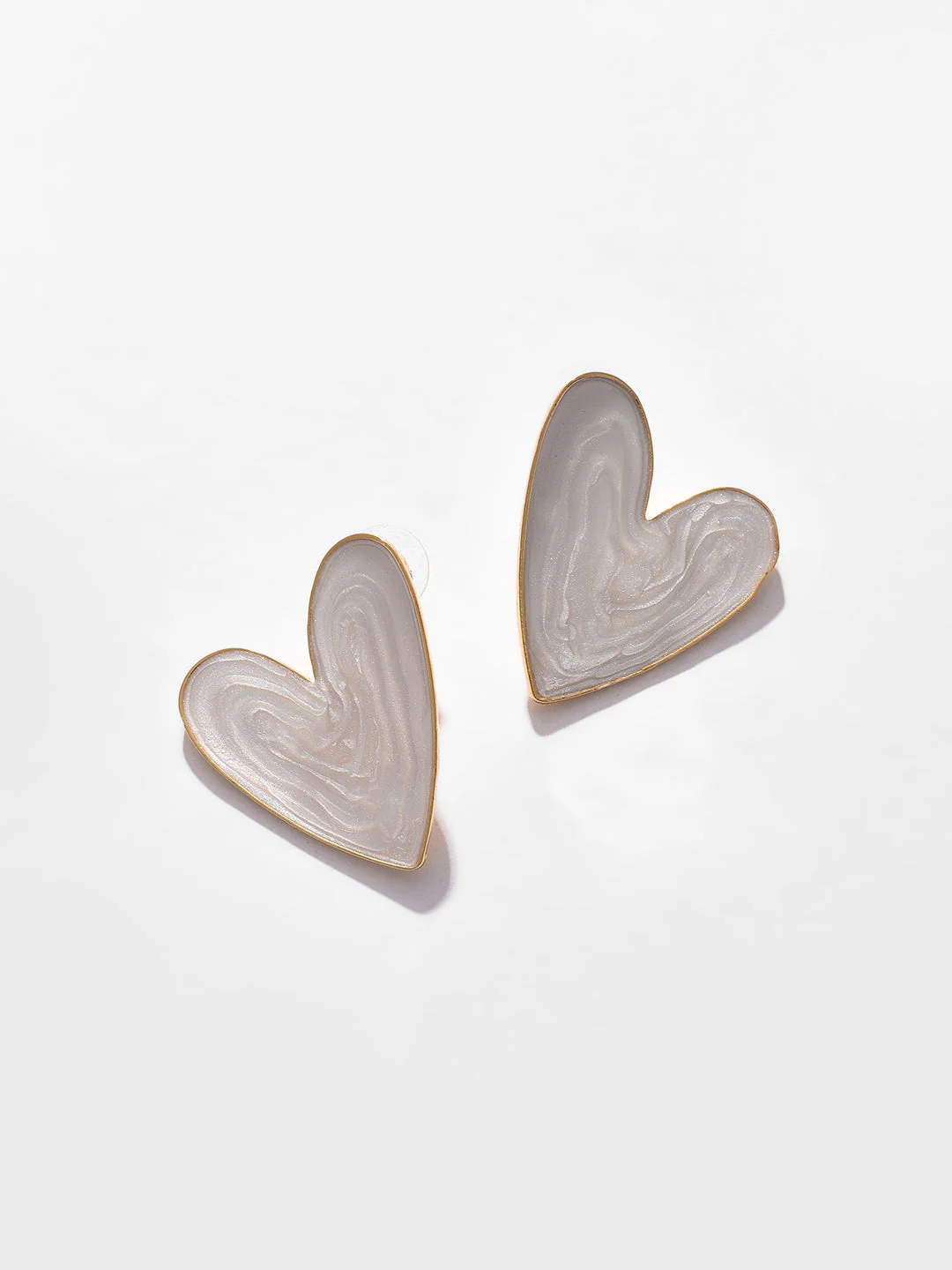 Gold Plated Designer Stud Earrings - Image 3