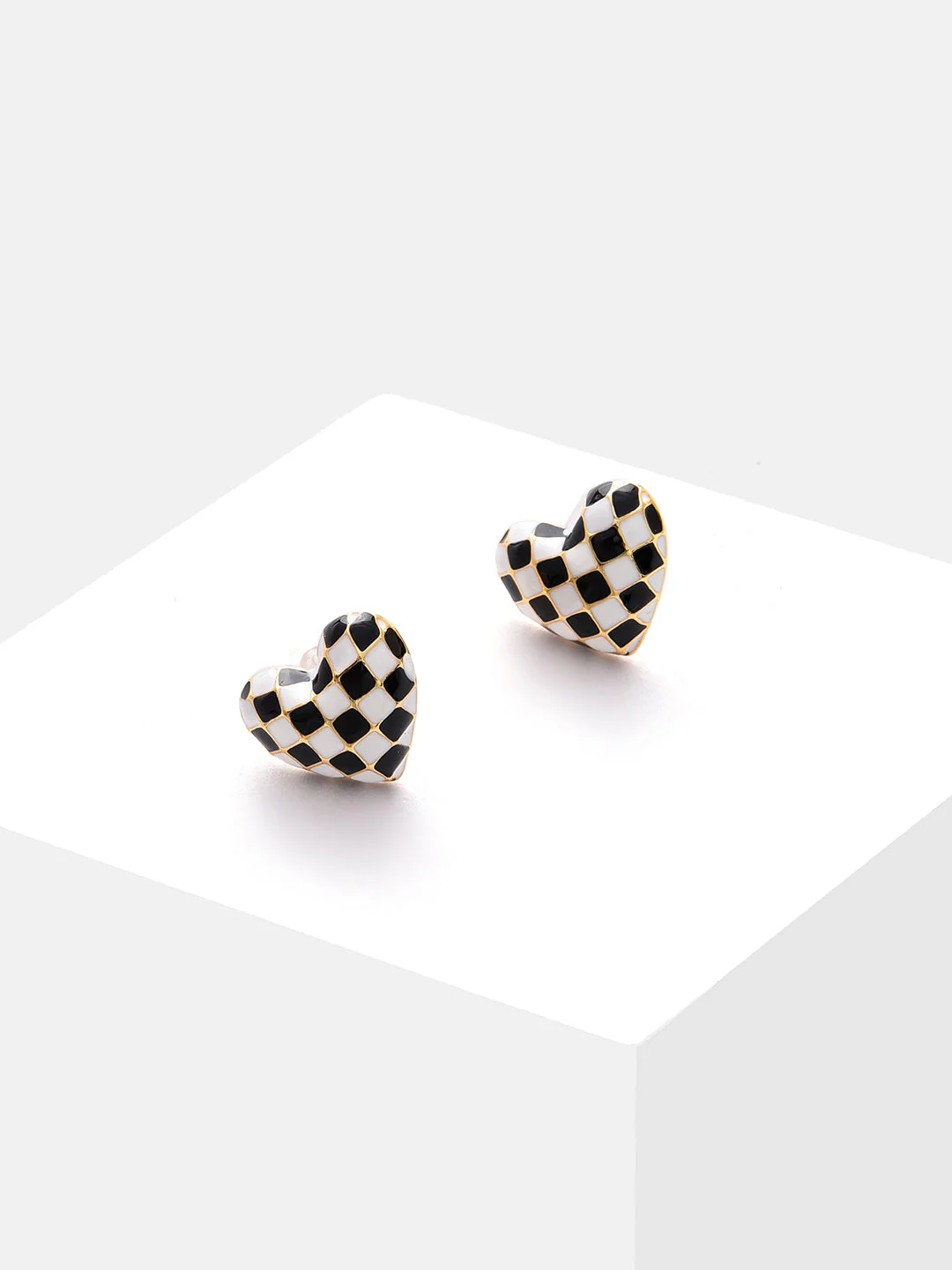 Gold Plated Designer Stud Earrings - Image 5
