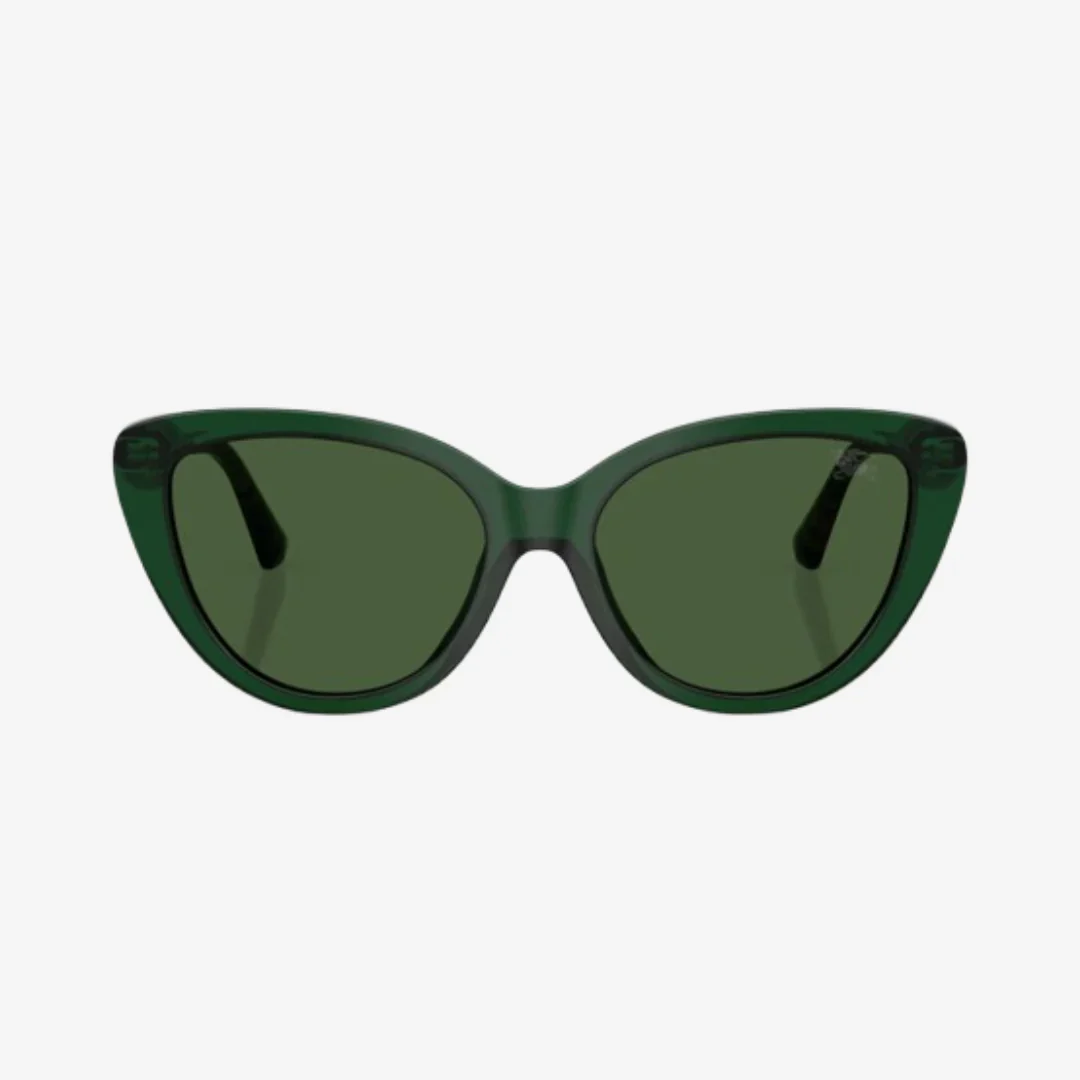 Burberry Sap Green Full Rim Cat eye Women's Sunglasses