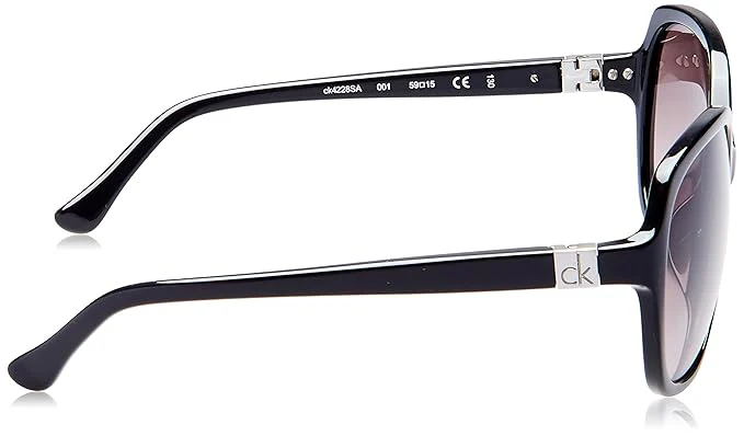 Calvin Klein Black colored frame with Black temple Sunglasses - Image 4