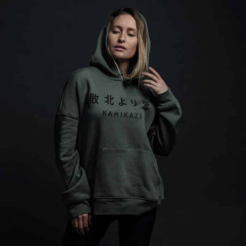 EMINEM KAMIKAZE CREST HOODIE (GREEN) - Image 3