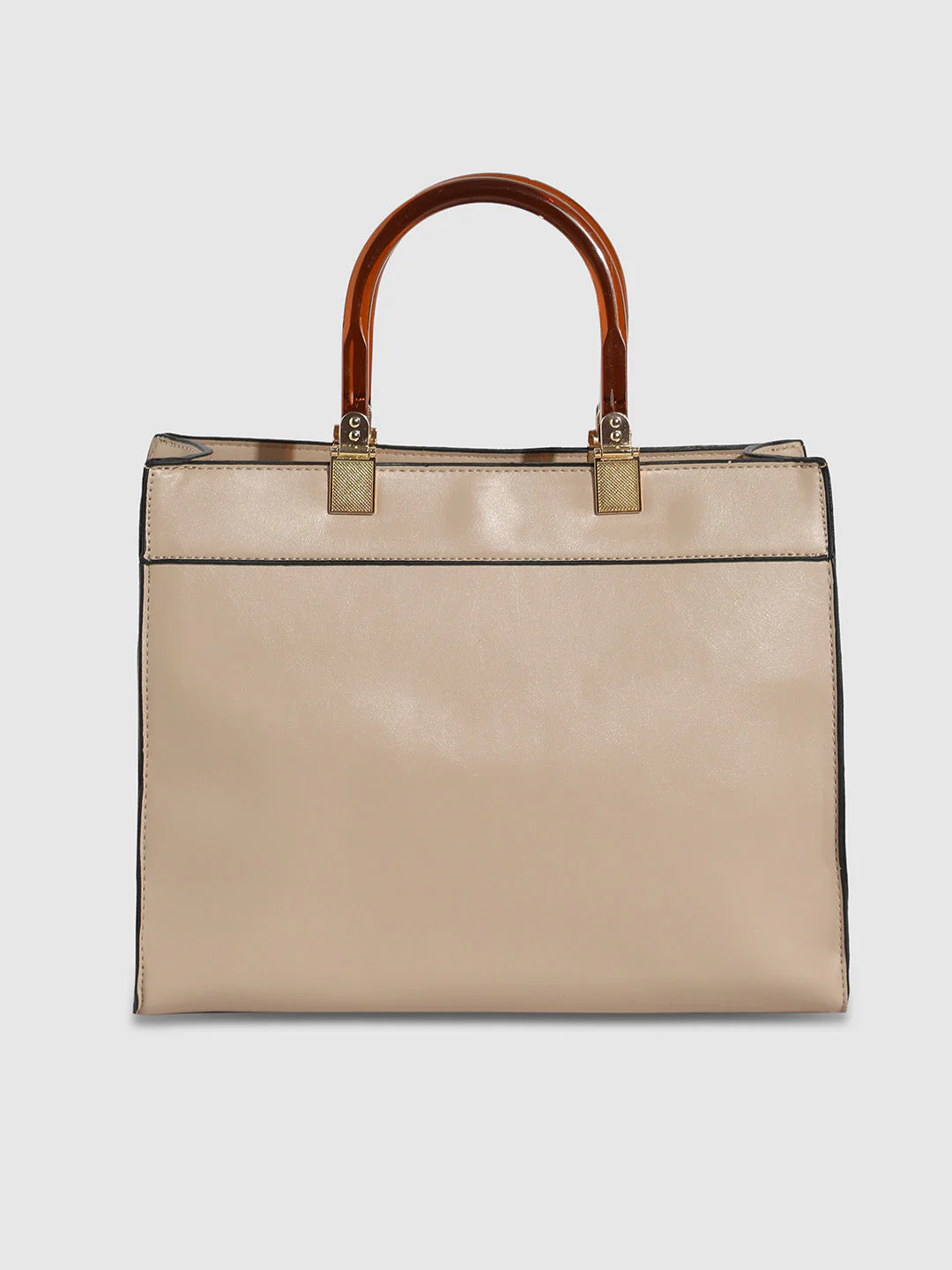 Everyday Scale Handbag - Beige - Image 9