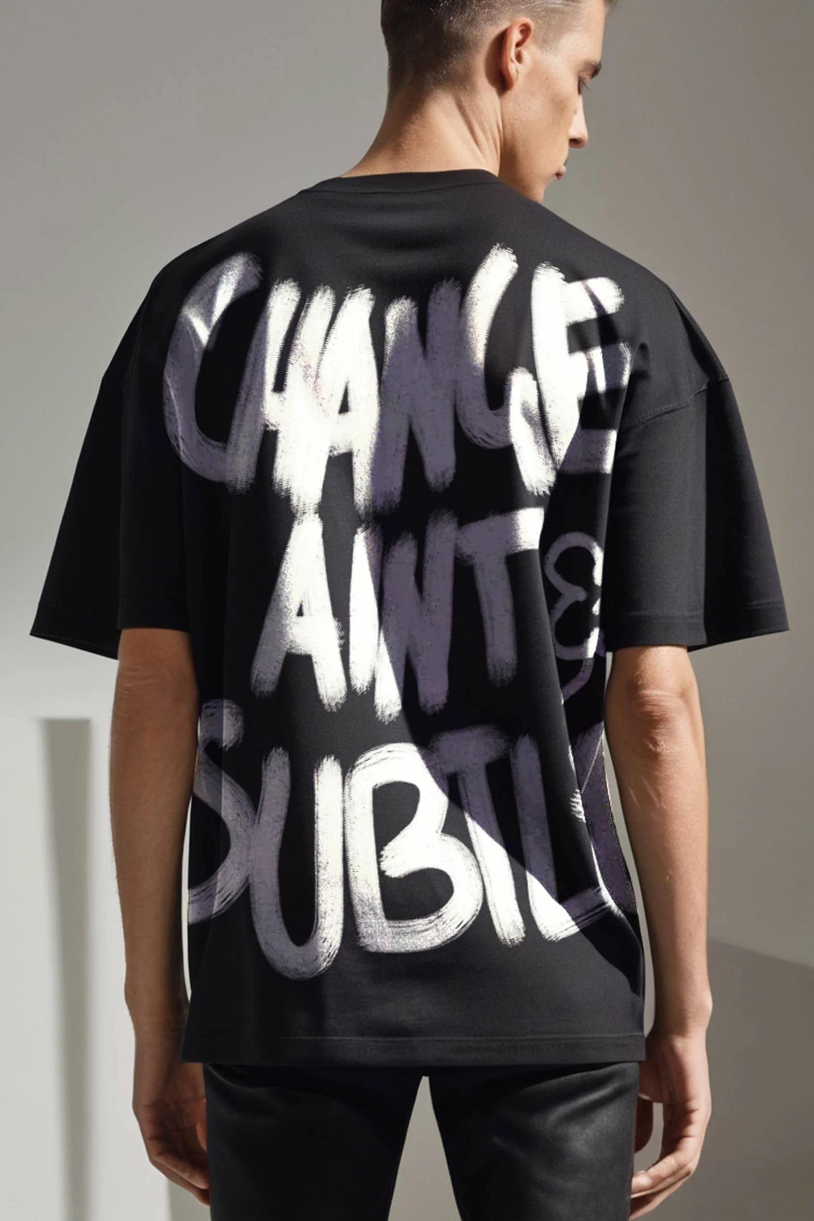 'Fact Face' Heavy-weight Oversize Tee - Image 5