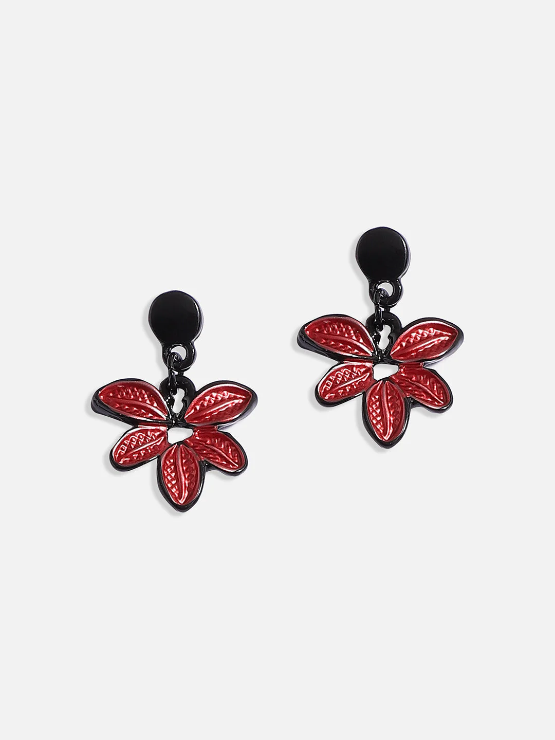 Foliage Necklace Earrings Jewellery Set - Image 6