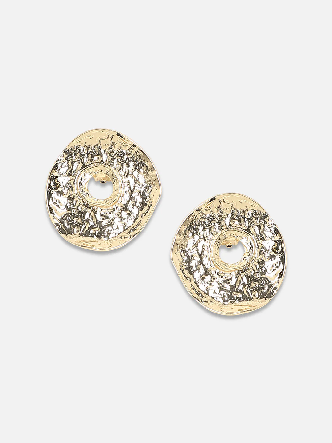 Gold-Plated Studs Earrings - Image 4