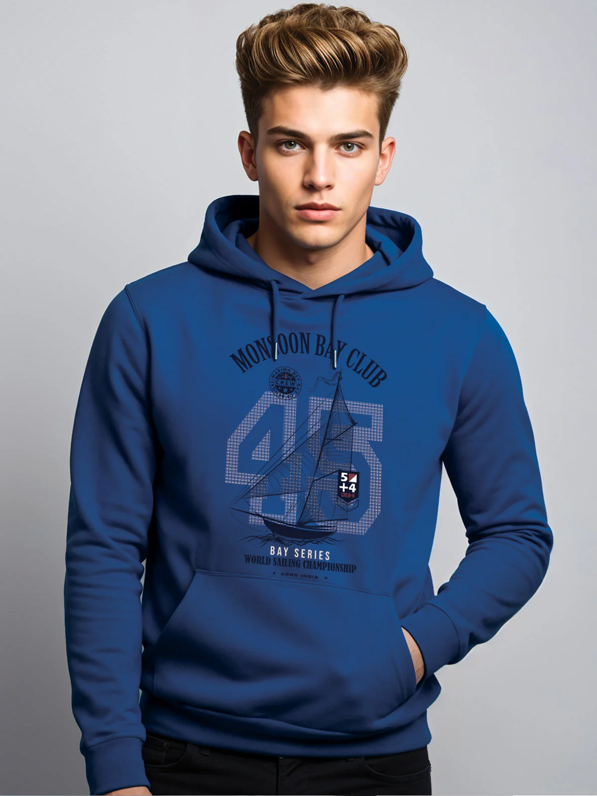 Cotton Poly Fleece Hoodie - Image 43
