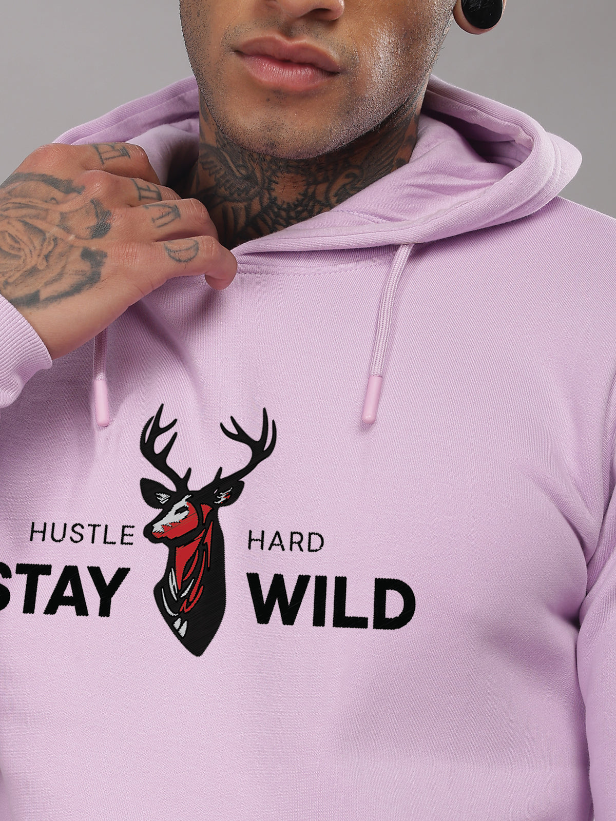 Hustle Hard Stay Wild Hoodie - Image 24
