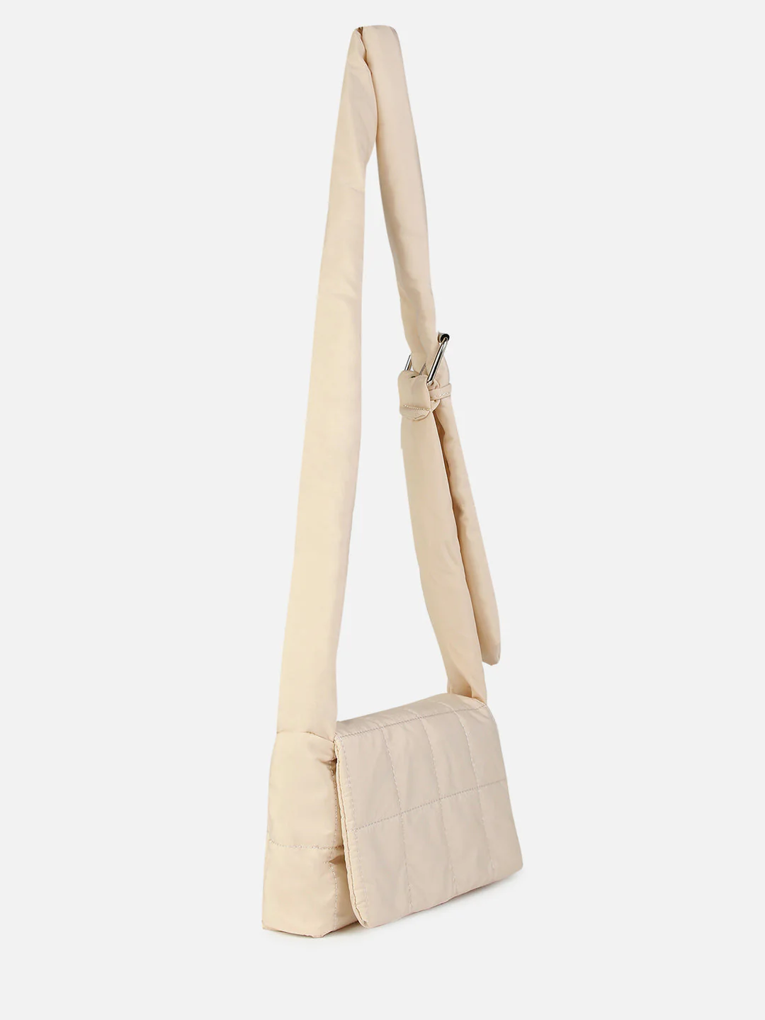 Freda Beige Cross Body Bag - Image 4