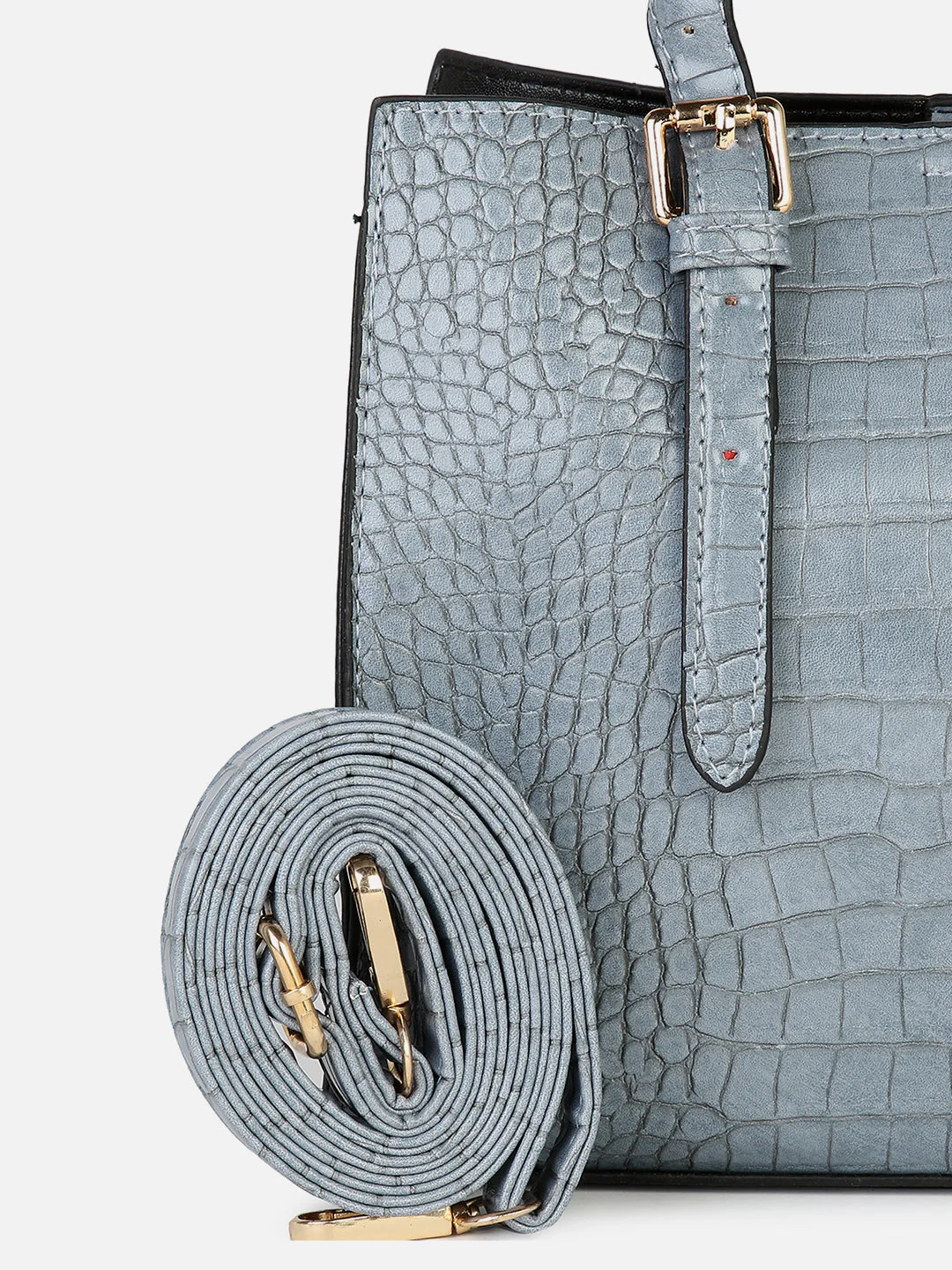 Amara Light Grey Handbag - Image 6