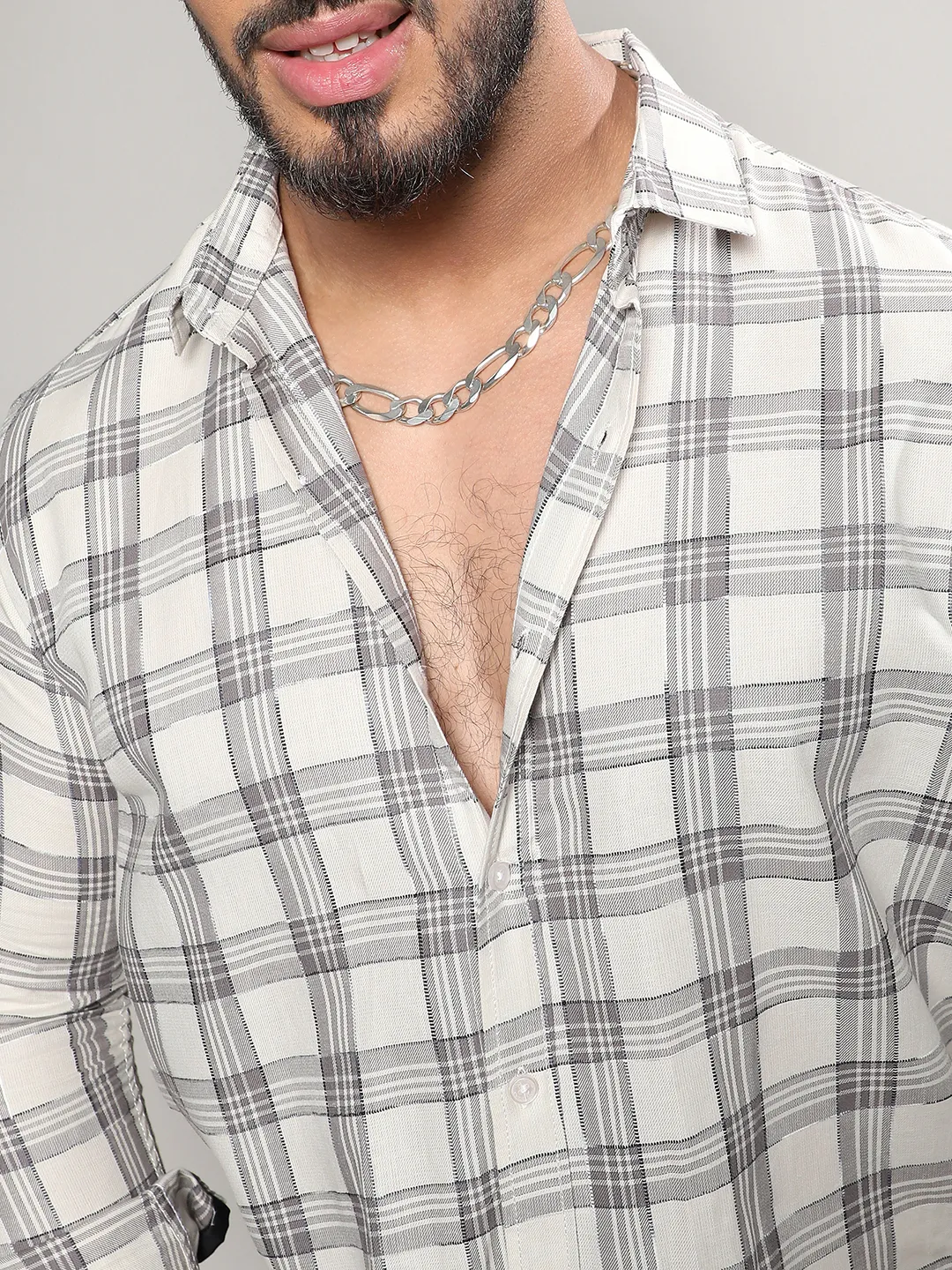 Multicolour Checkered Casual Shirt - Image 5