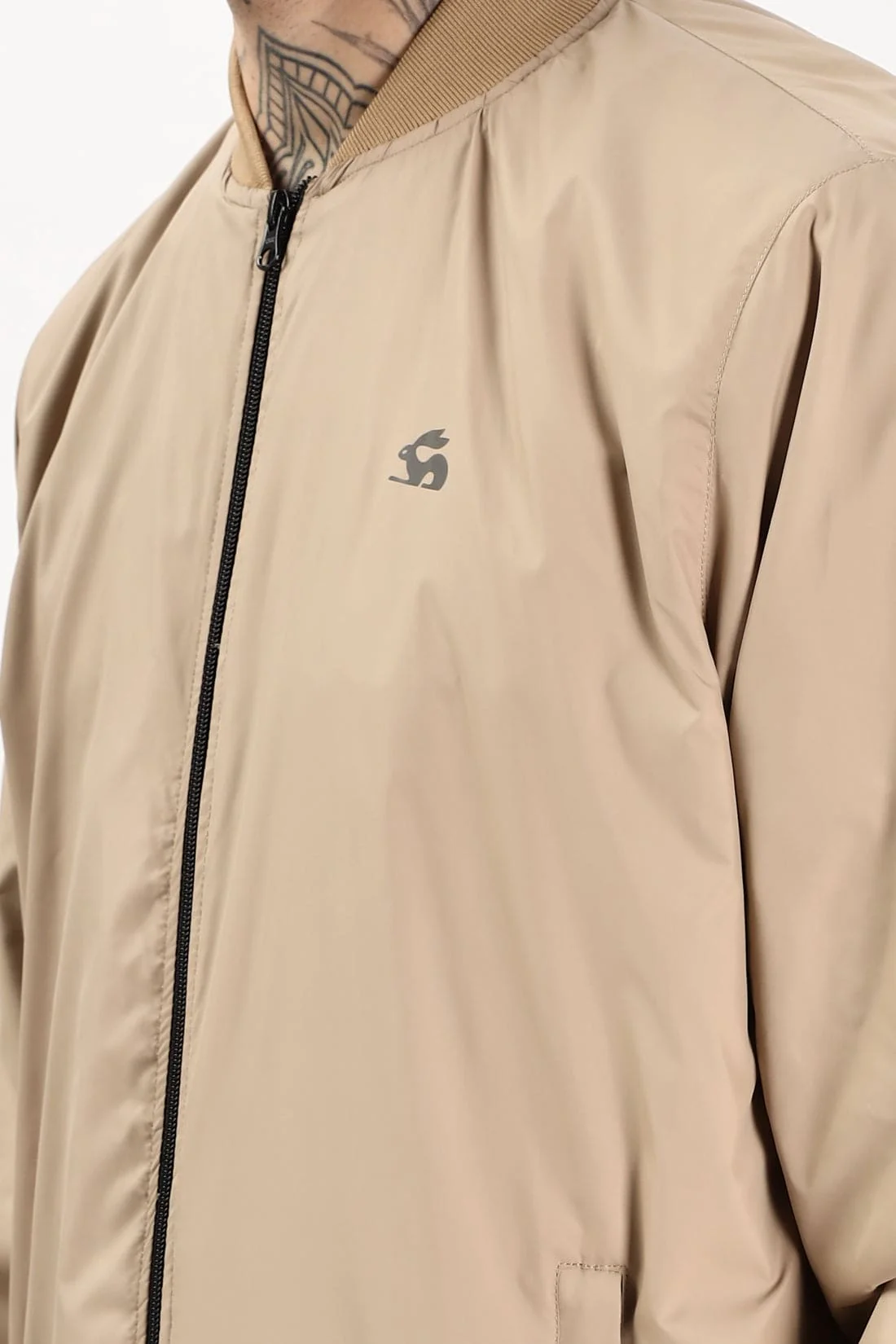 Polyester Winter Black Jacket - Image 26