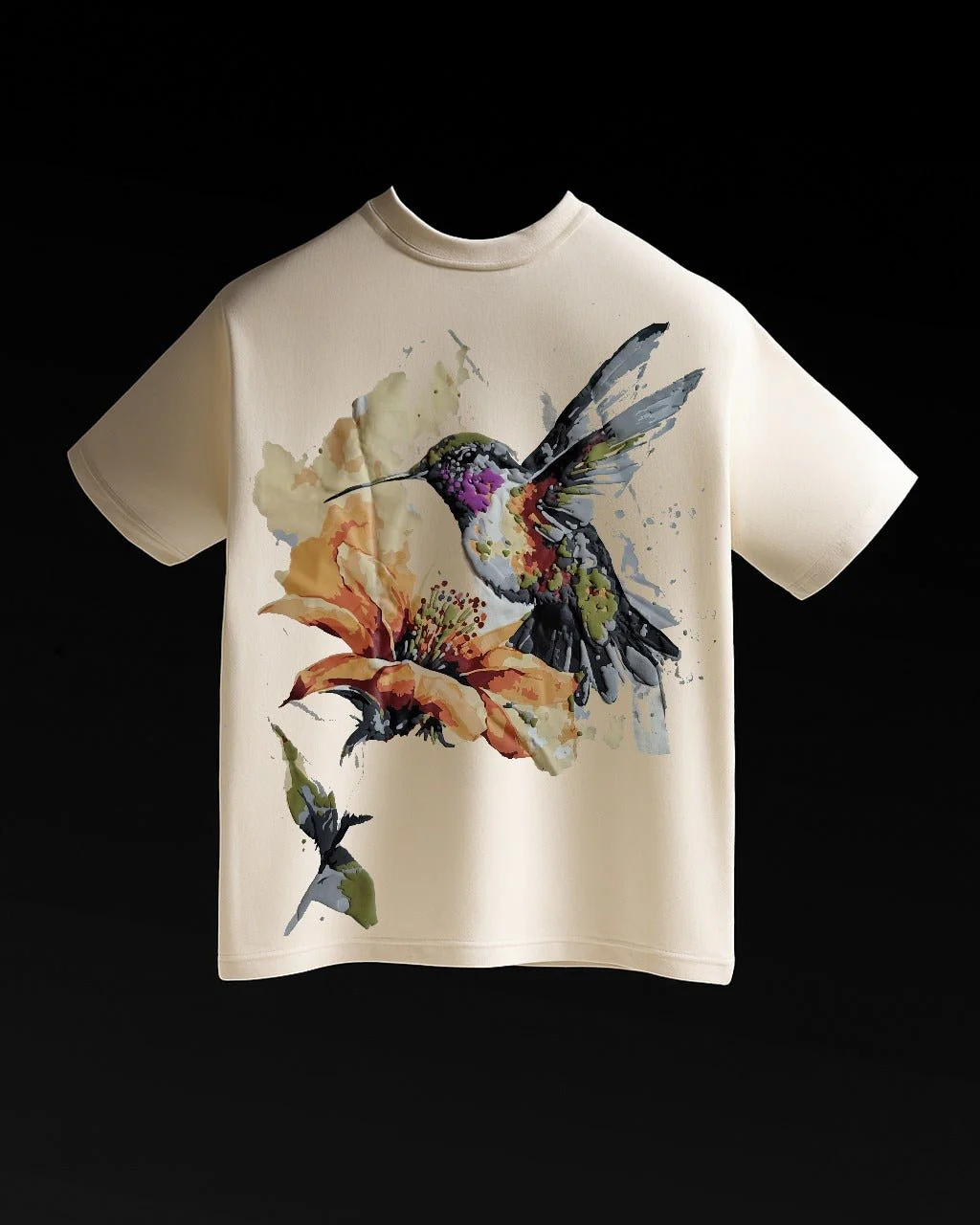 KISS OF NECTAR WHITE TEE - Image 4