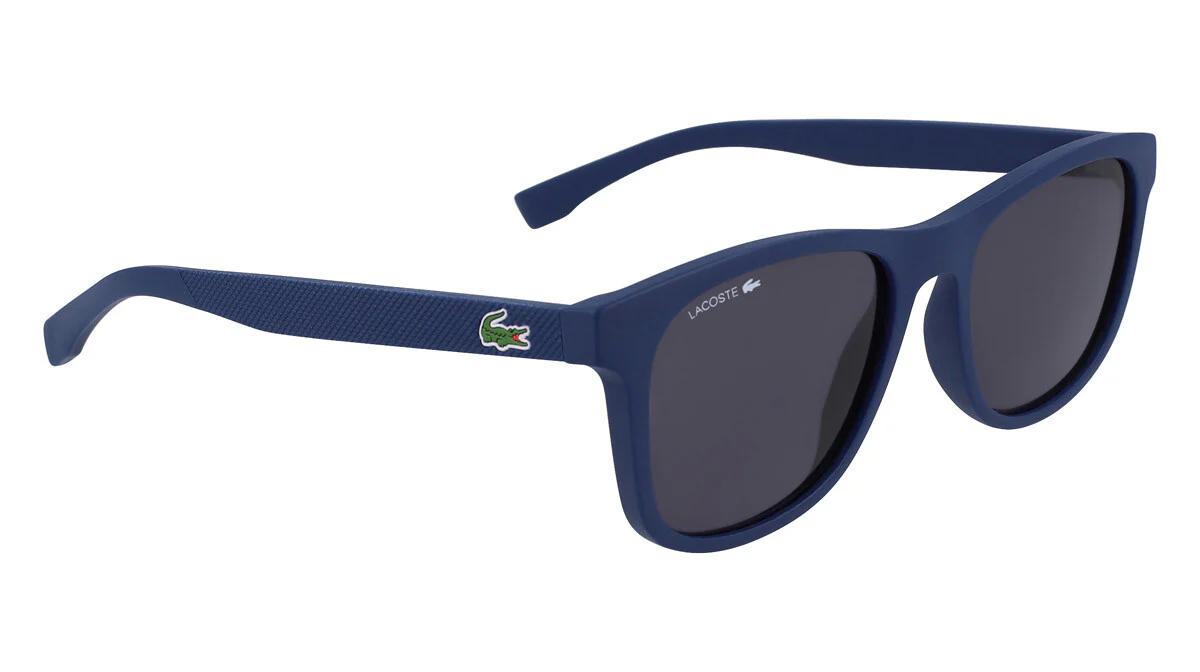 Lacoste Matte Dark Blue Sunglasses - Image 3