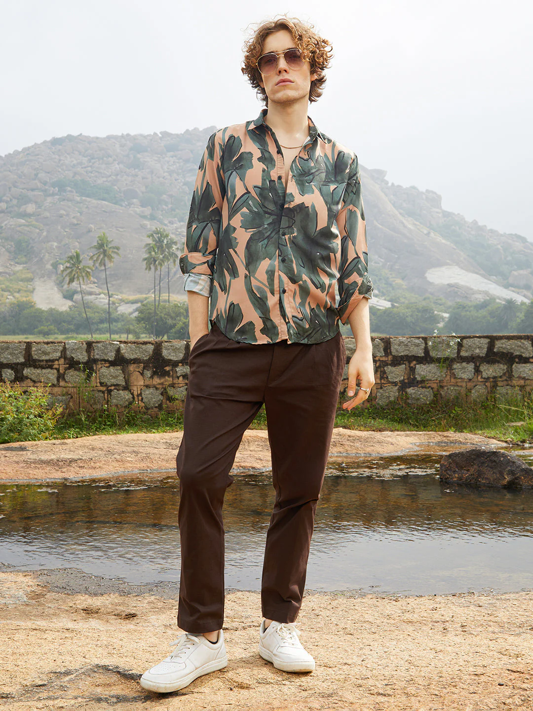 Artistic Botanical Shirt - Image 6