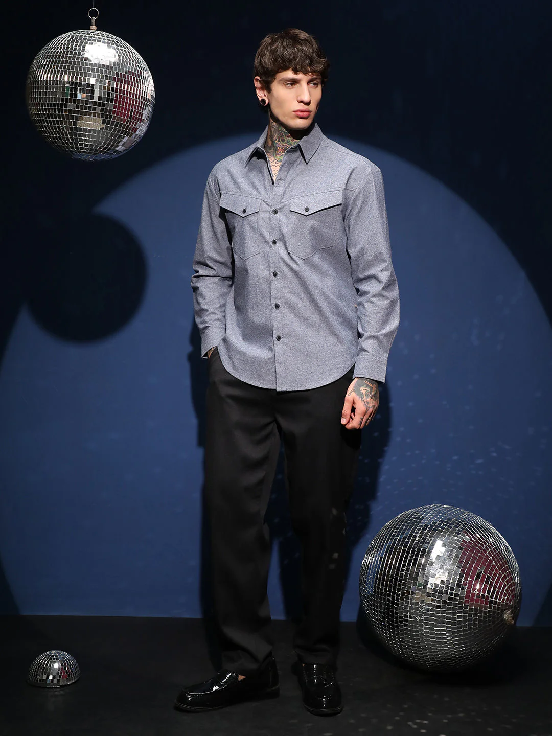 Flap-Pocket Relaxed Shirt - Image 5