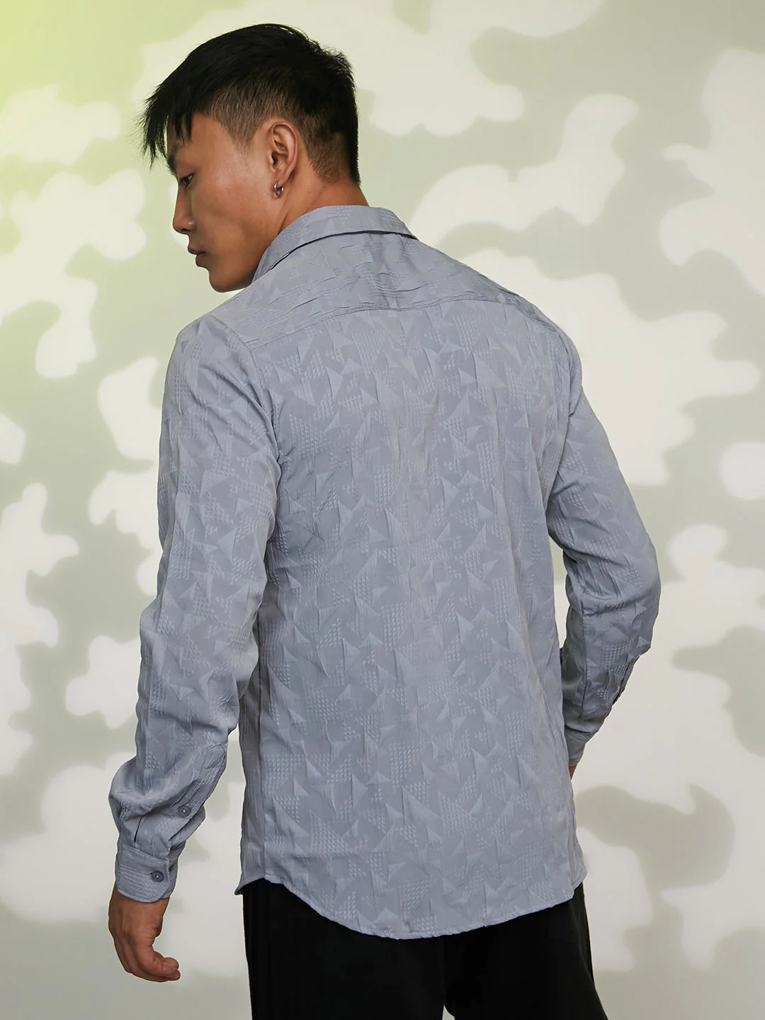 Geometric-Texture Shirt - Image 4