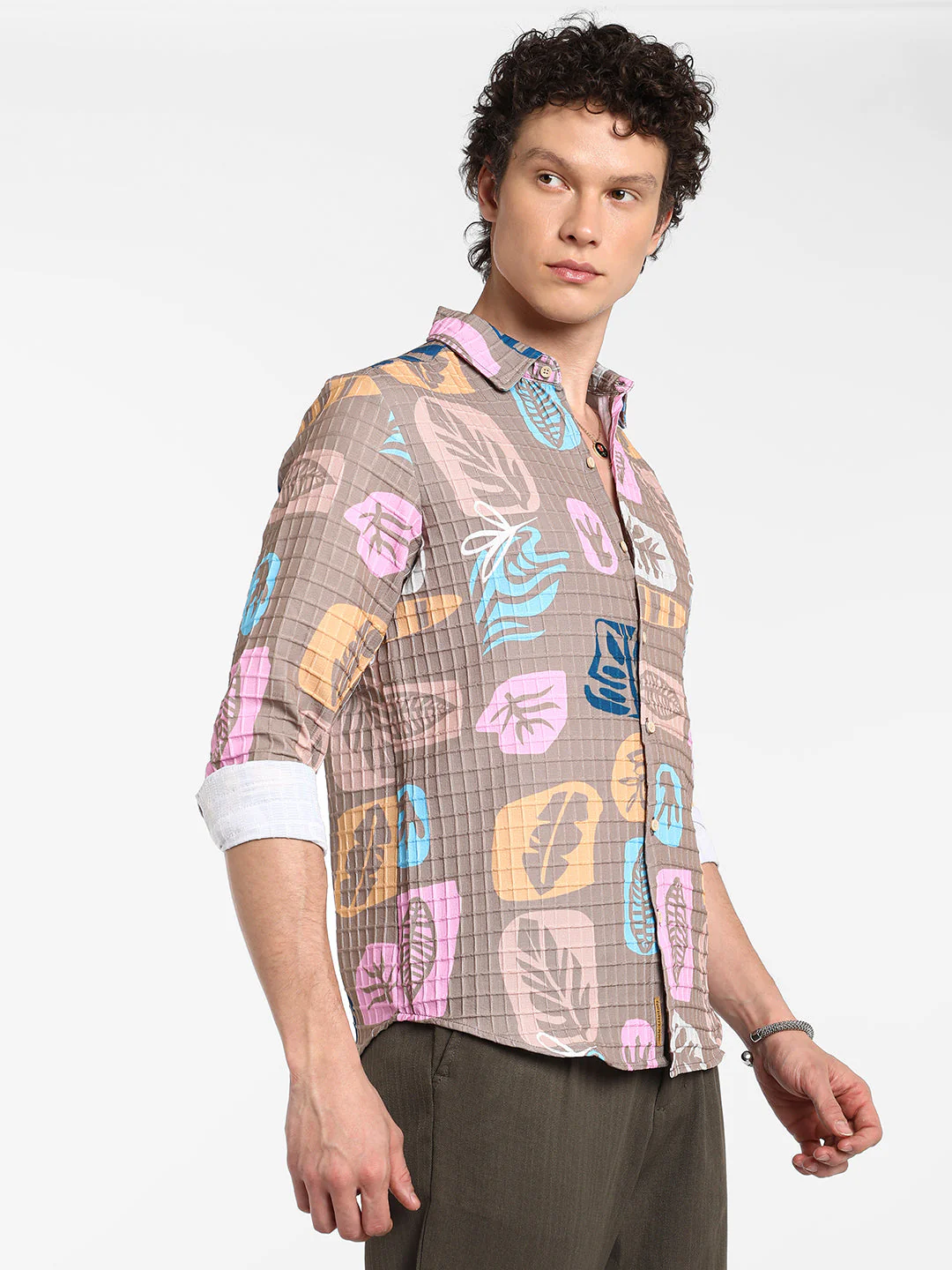 Foliage Imprint Shirt - Image 3