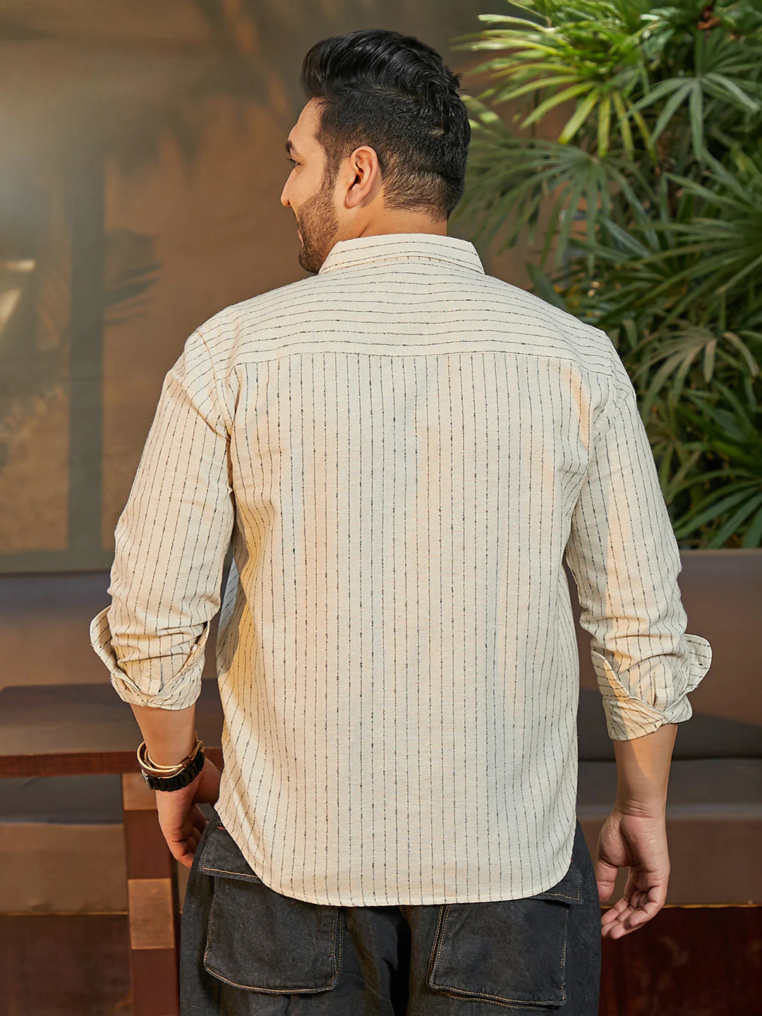 Chalk-Striped Shirt - Image 4