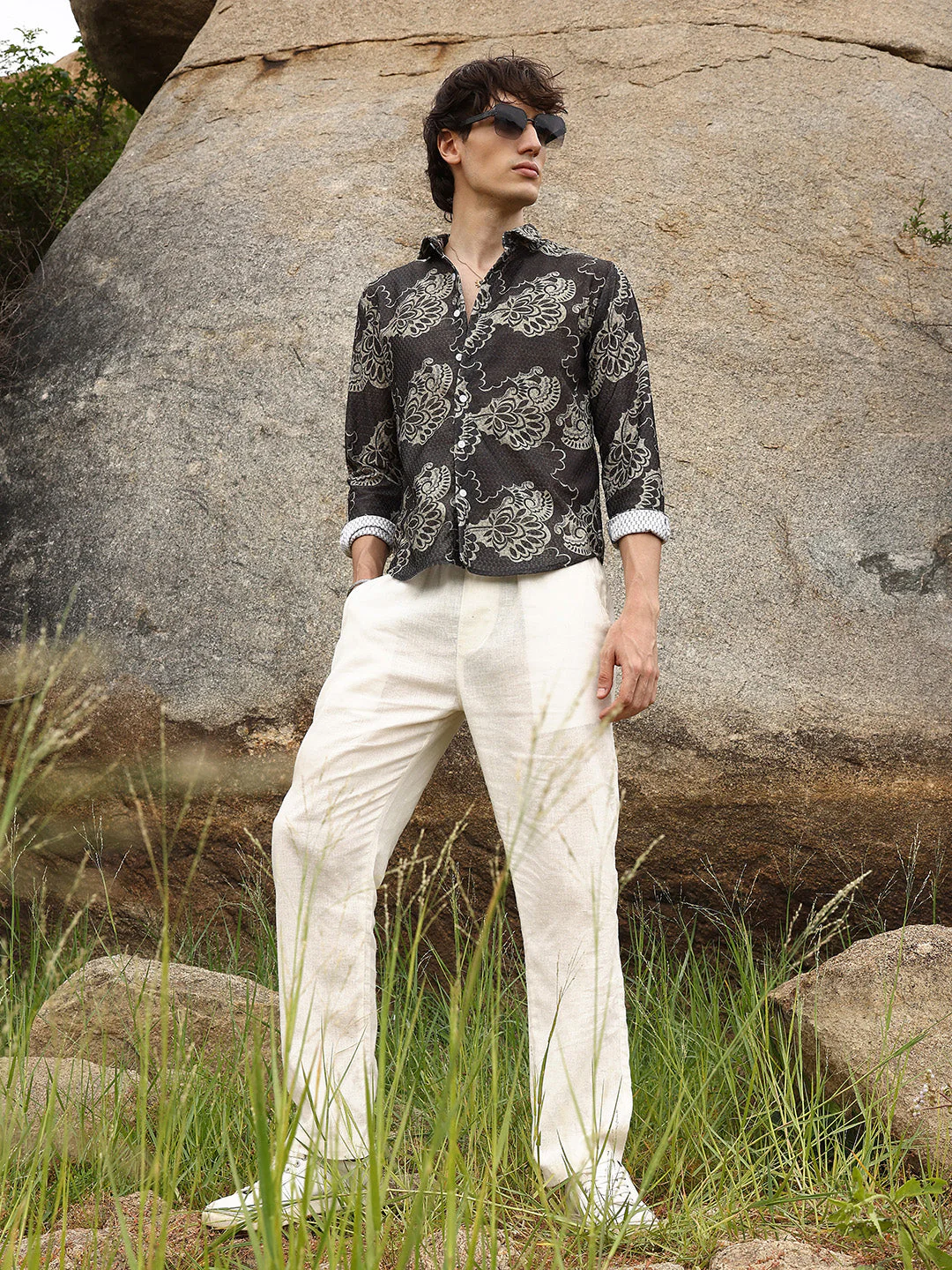Floral Block Shirt - Image 6