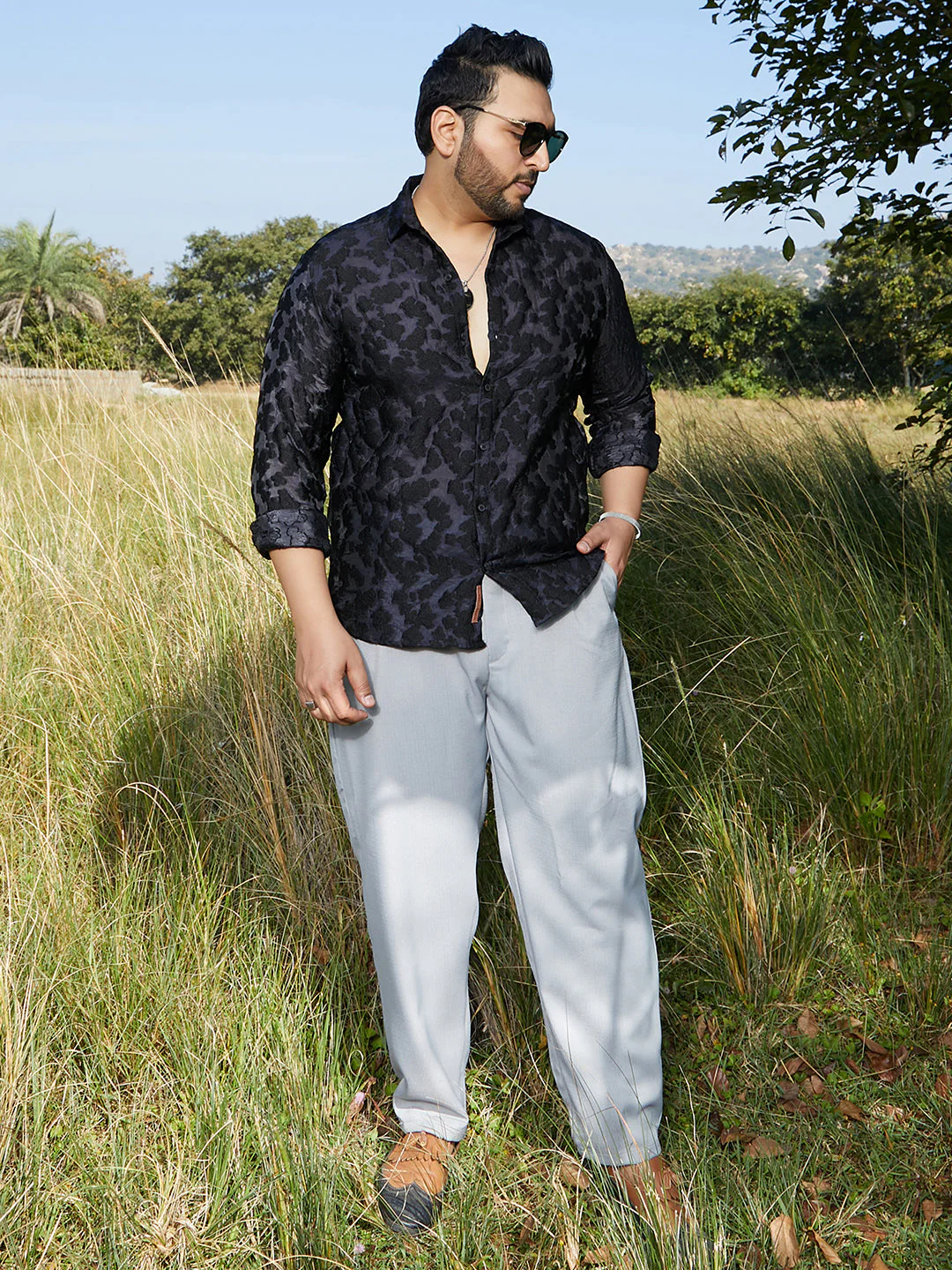 Nimbus Dark-Tone Shirt - Image 8