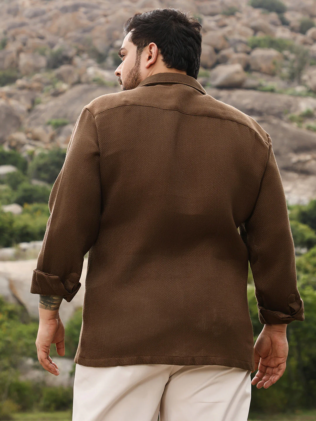 Canvas-Dobby Shirt - Image 4