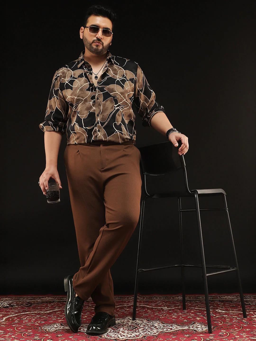 Extended-Waistband Pleated Trousers - Image 6