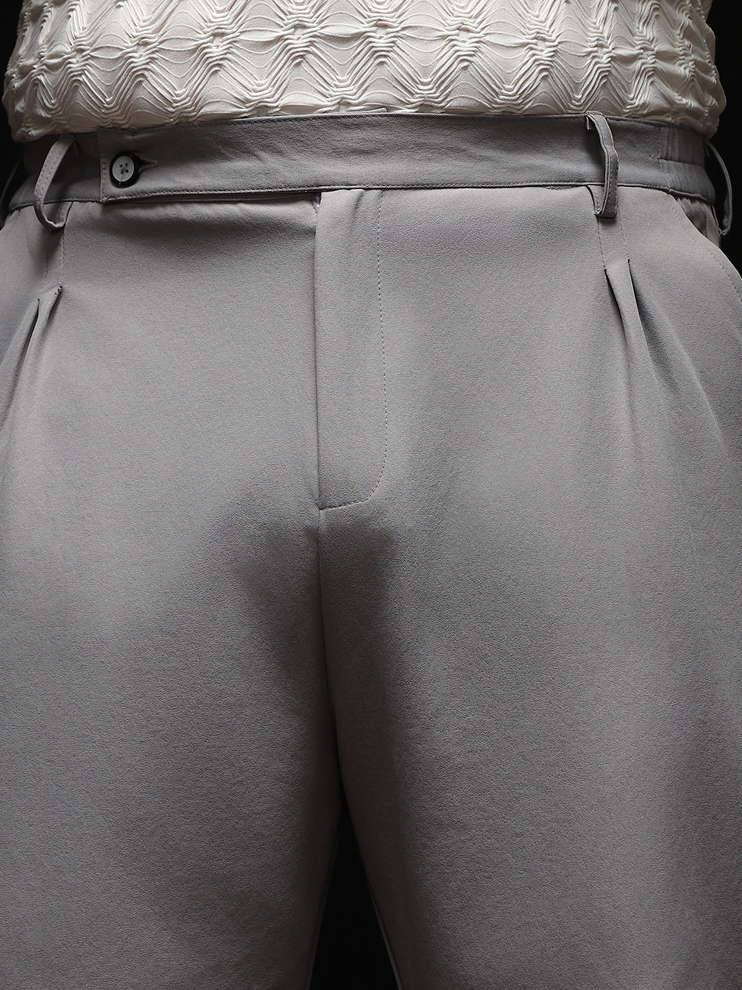 Extended-Waistband Straight Trousers - Image 7