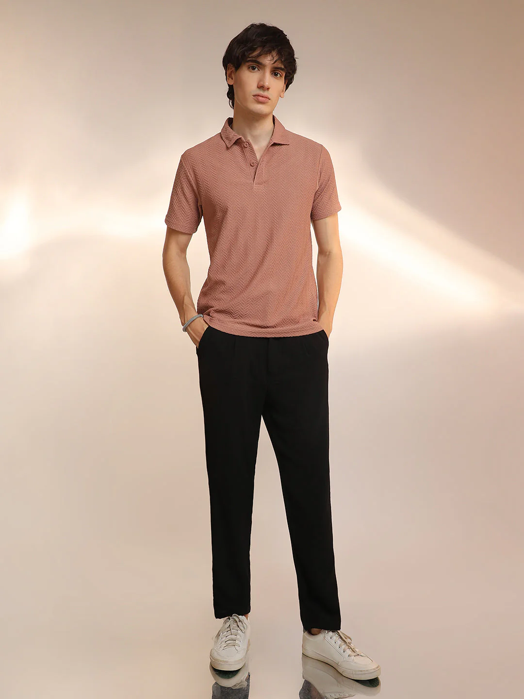 Chevron Polo T-Shirt - Image 5