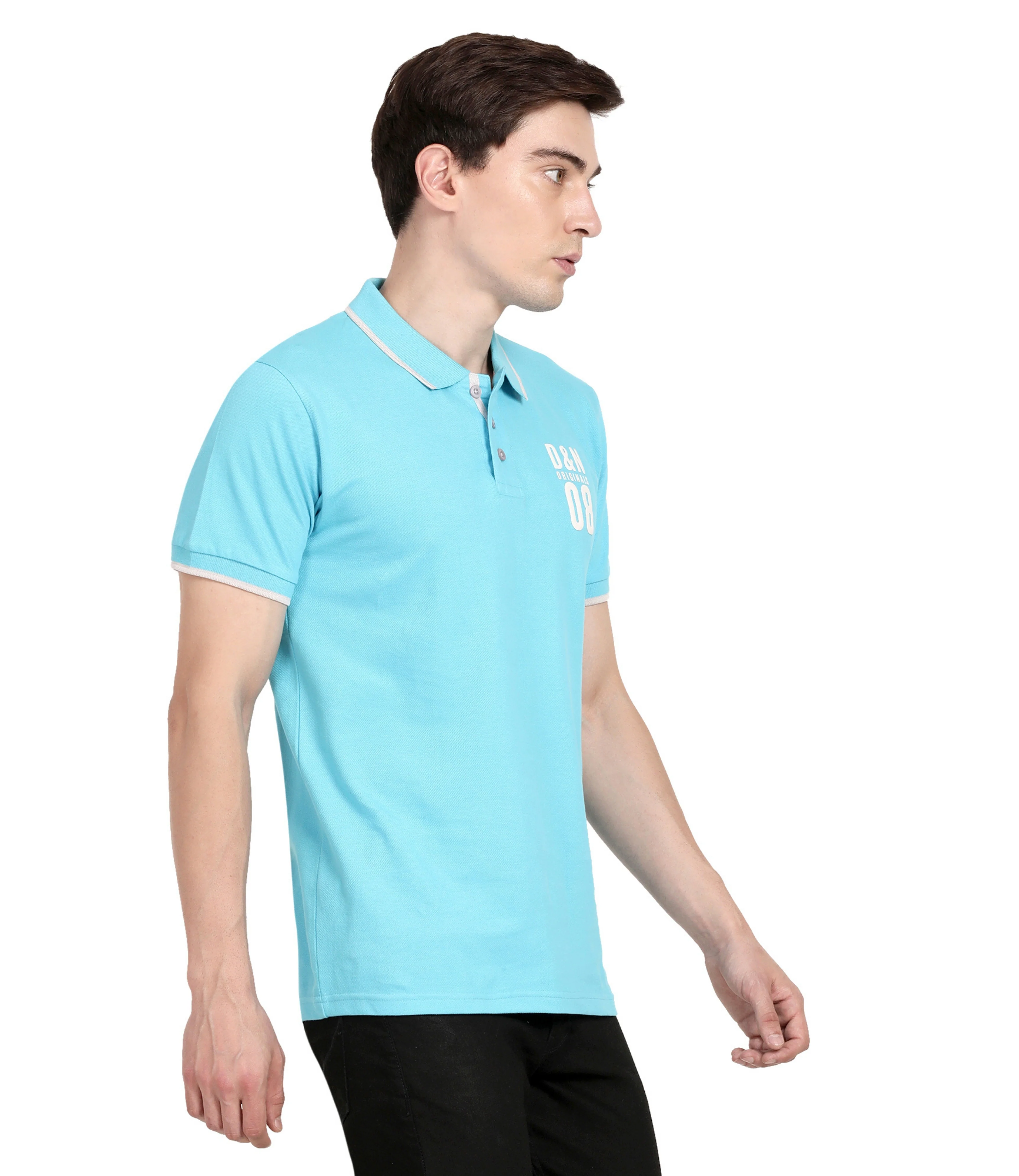 Men's Cotton Polo T Shirt - Image 45