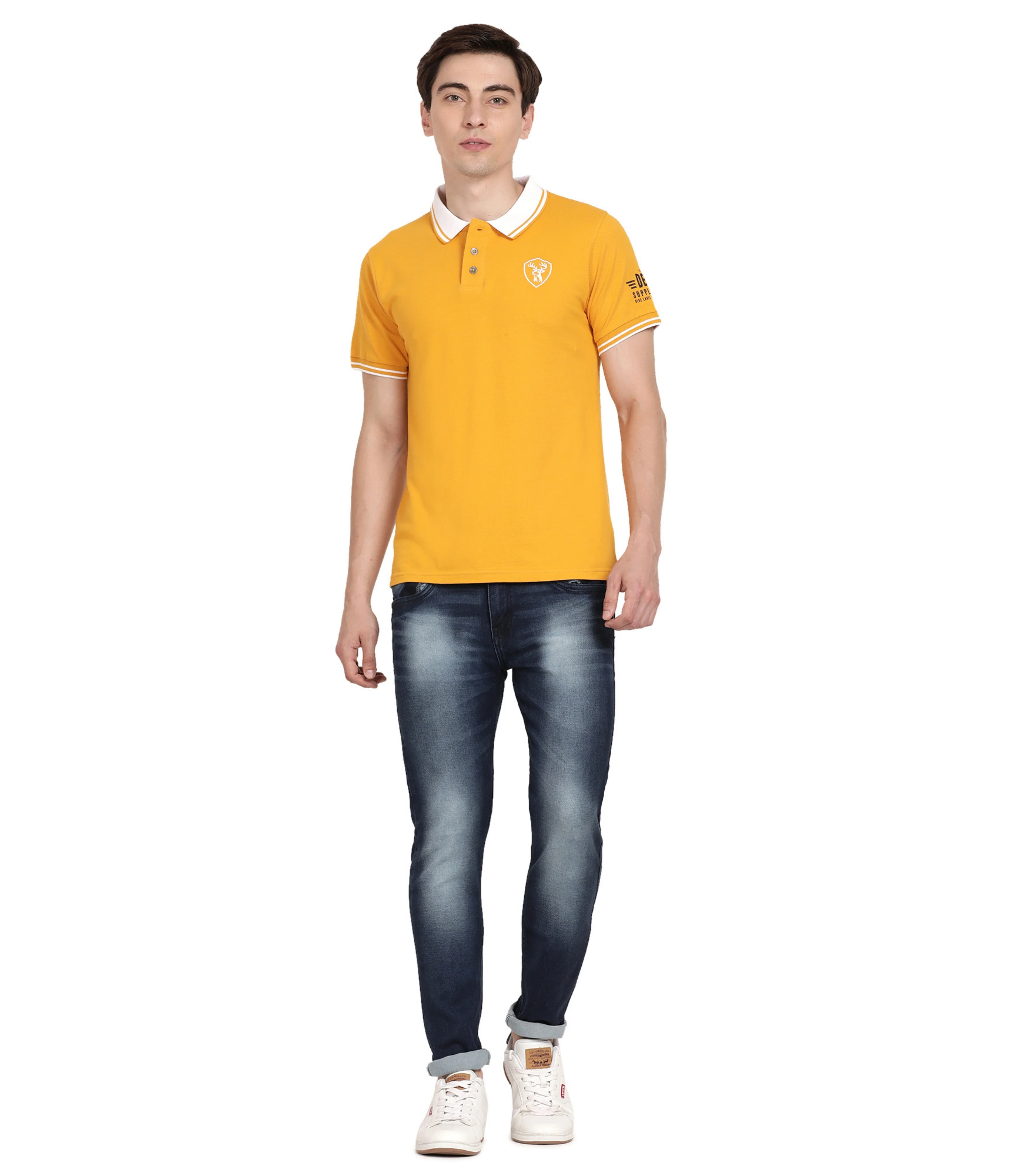 Men's Cotton Polo T Shirt - Image 74