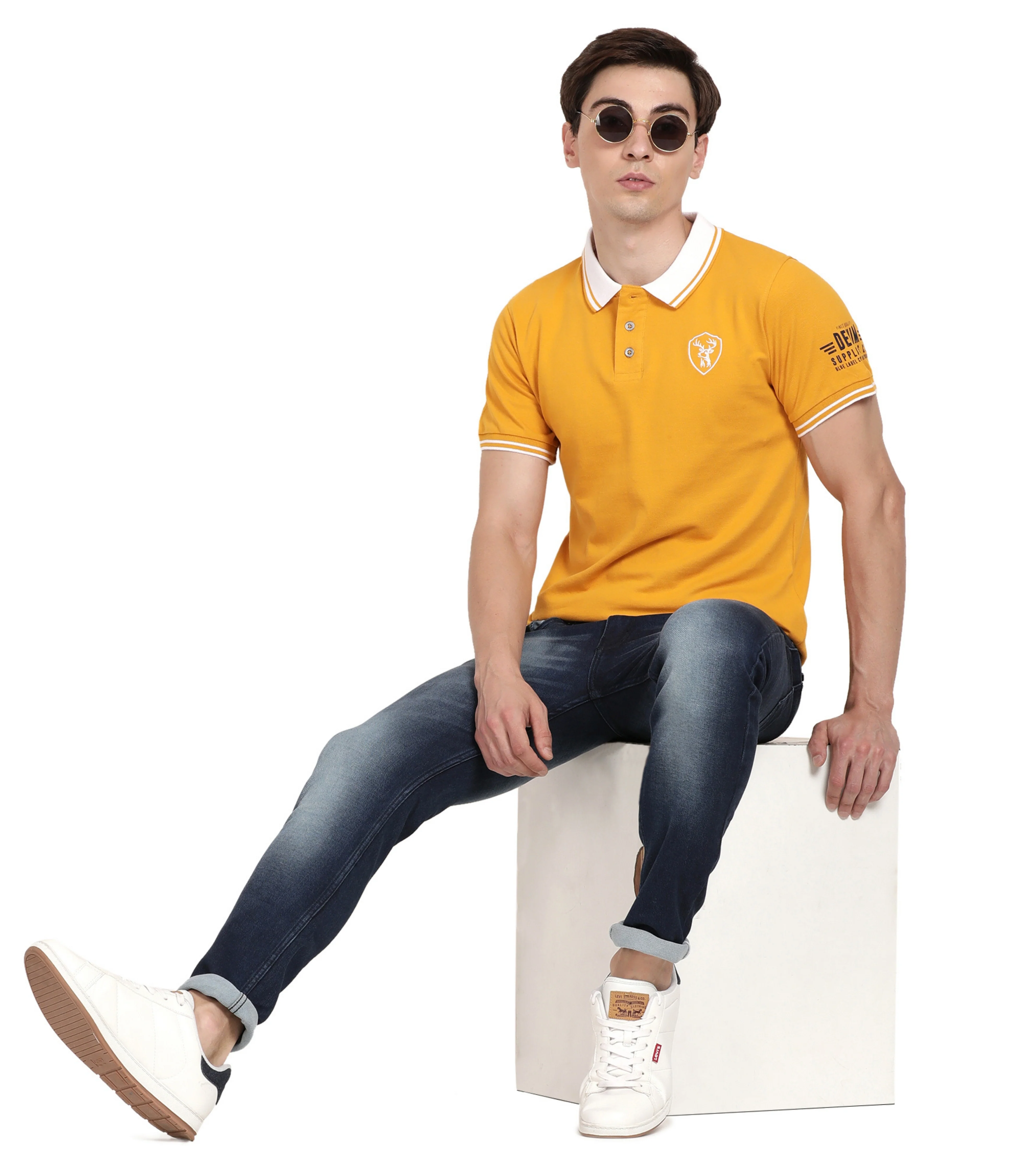 Men's Cotton Polo T Shirt - Image 75