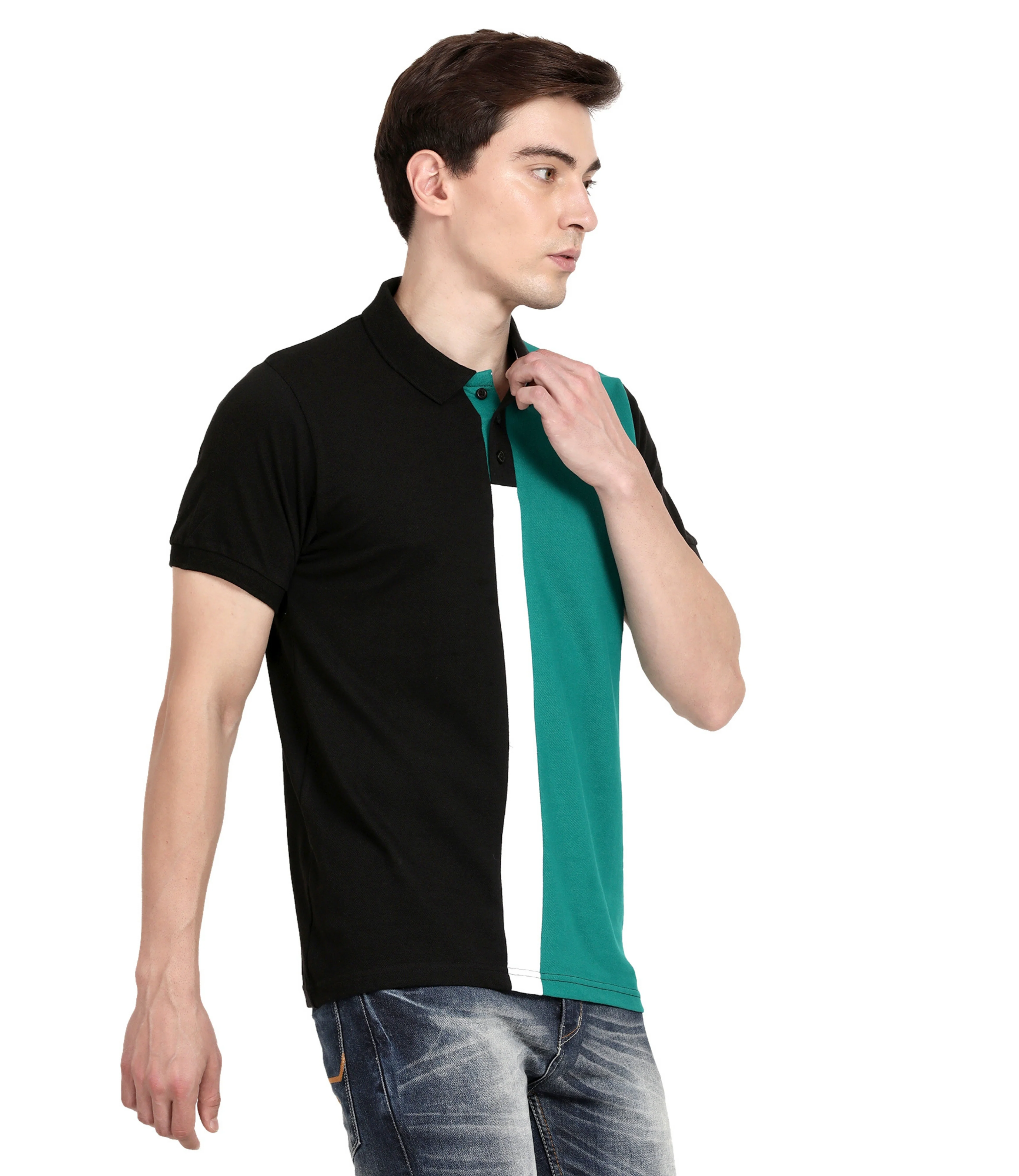 Men's Cotton Polo T Shirt - Image 77