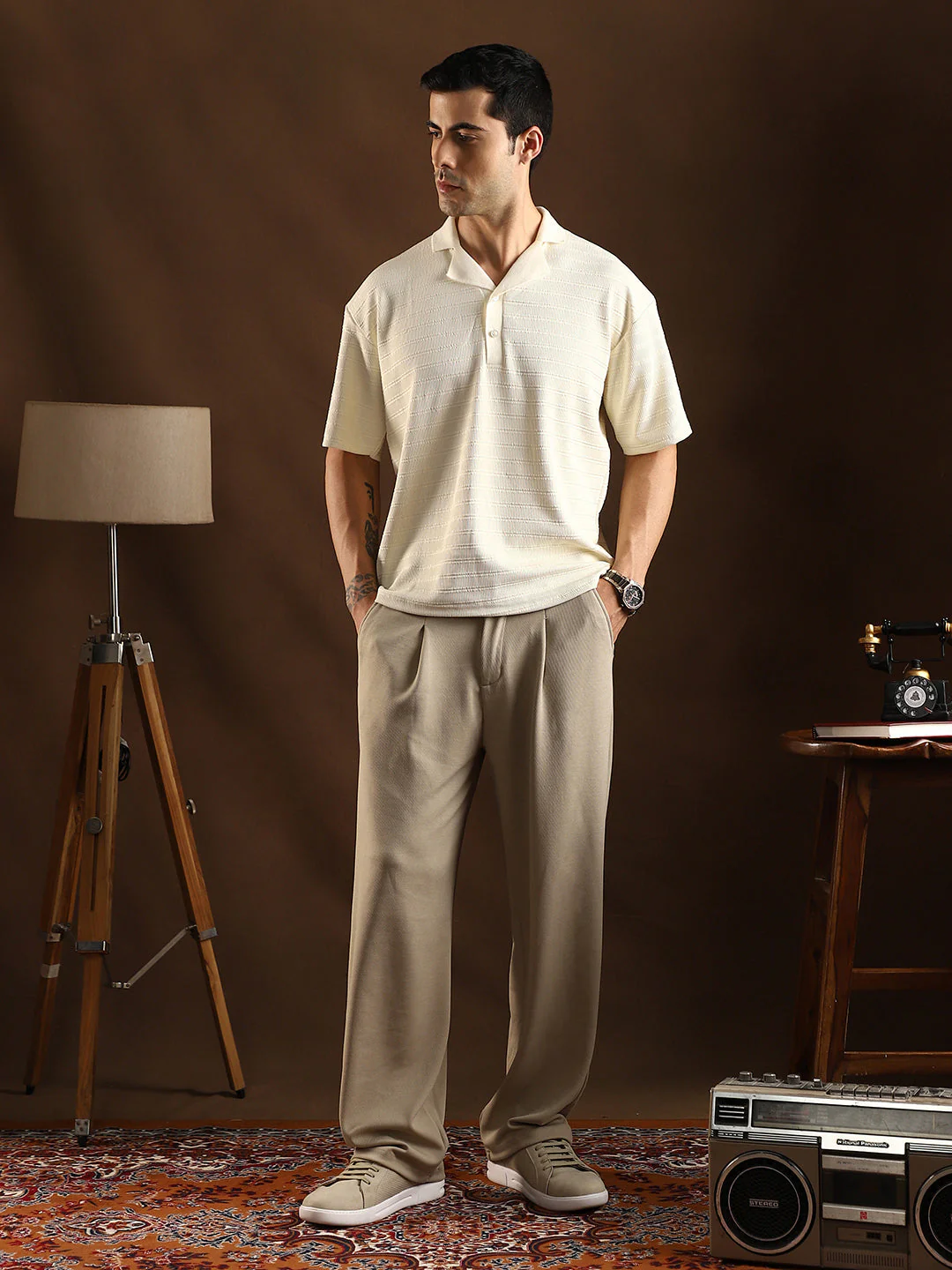 Coil-Tactile Cuban Polo T-Shirt - Image 5