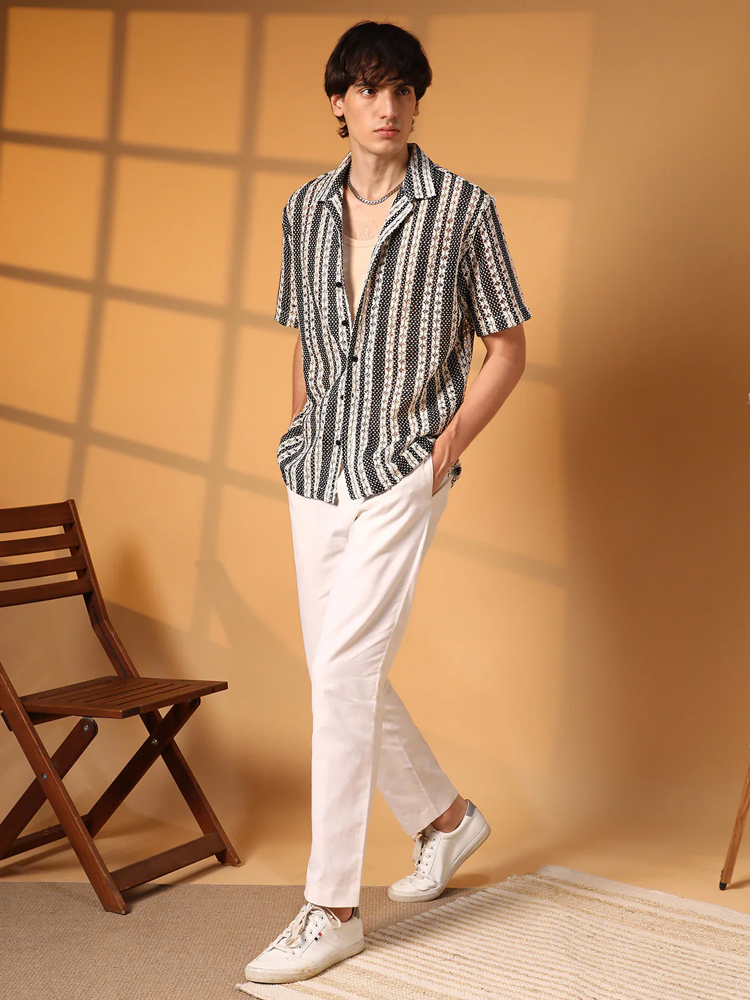 Multitrack Knit Oversized Shirt - Image 6