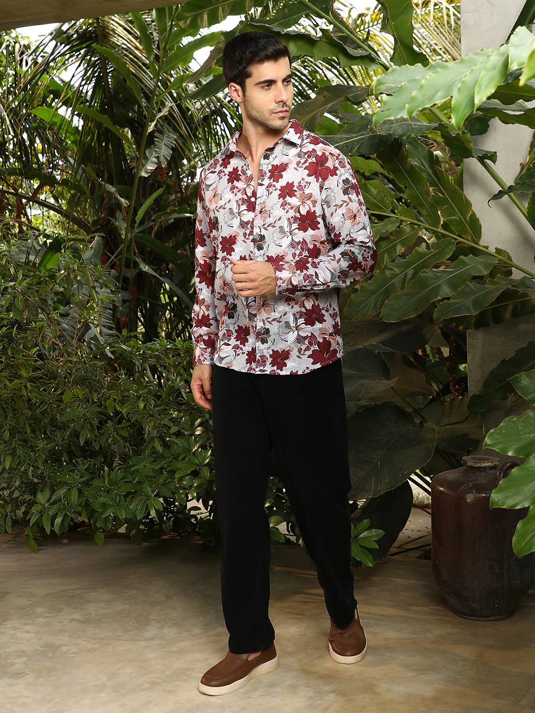 Hibicus Imprint Shirt - Image 5