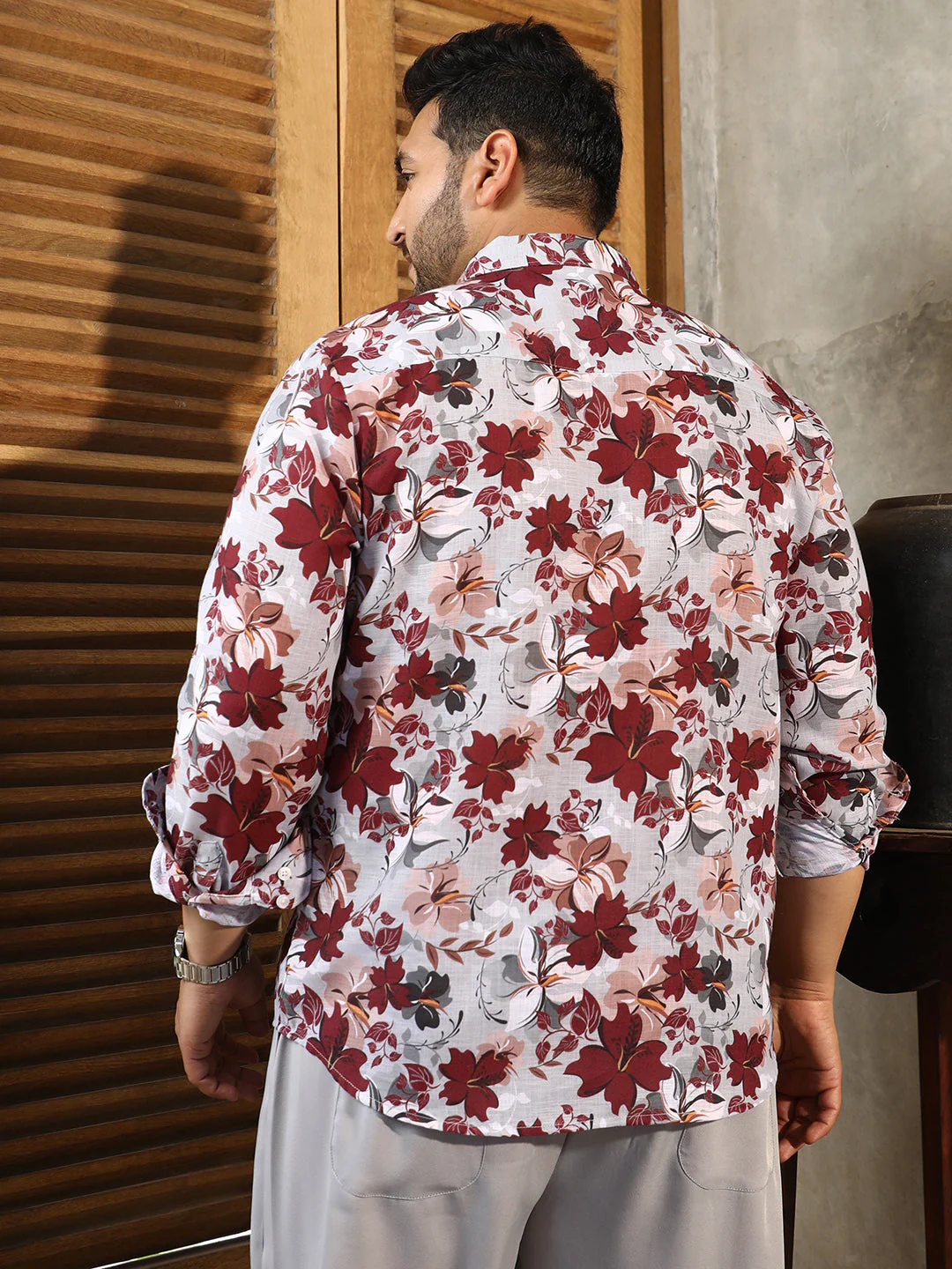 Hibicus Imprint Shirt - Image 4