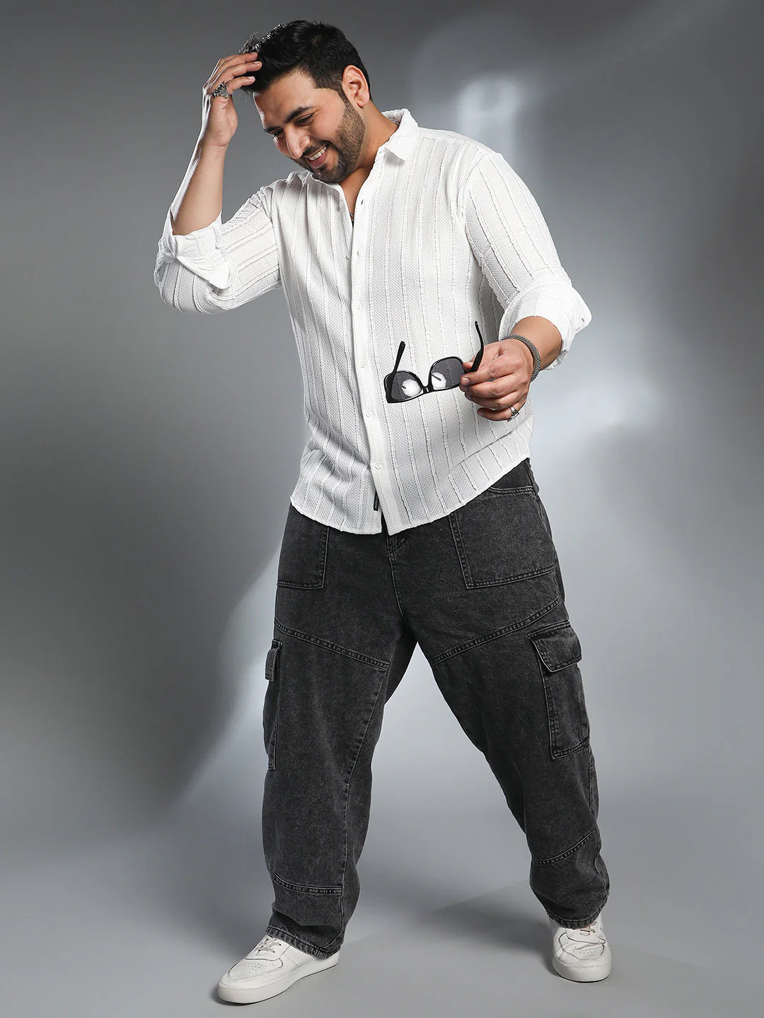Braille-Stripe Shirt - Image 6