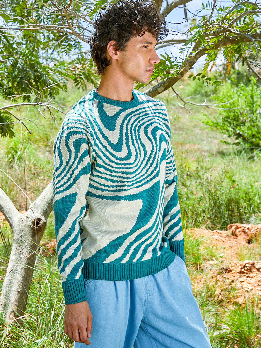 Fluid Pullover Sweater - Image 3